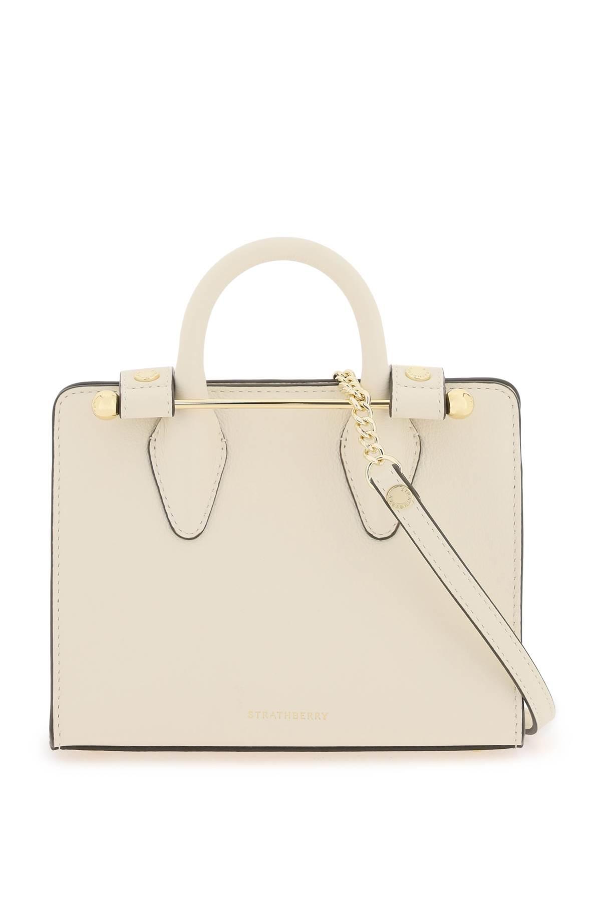 Strathberry 'nano Tote' Bag in Natural | Lyst