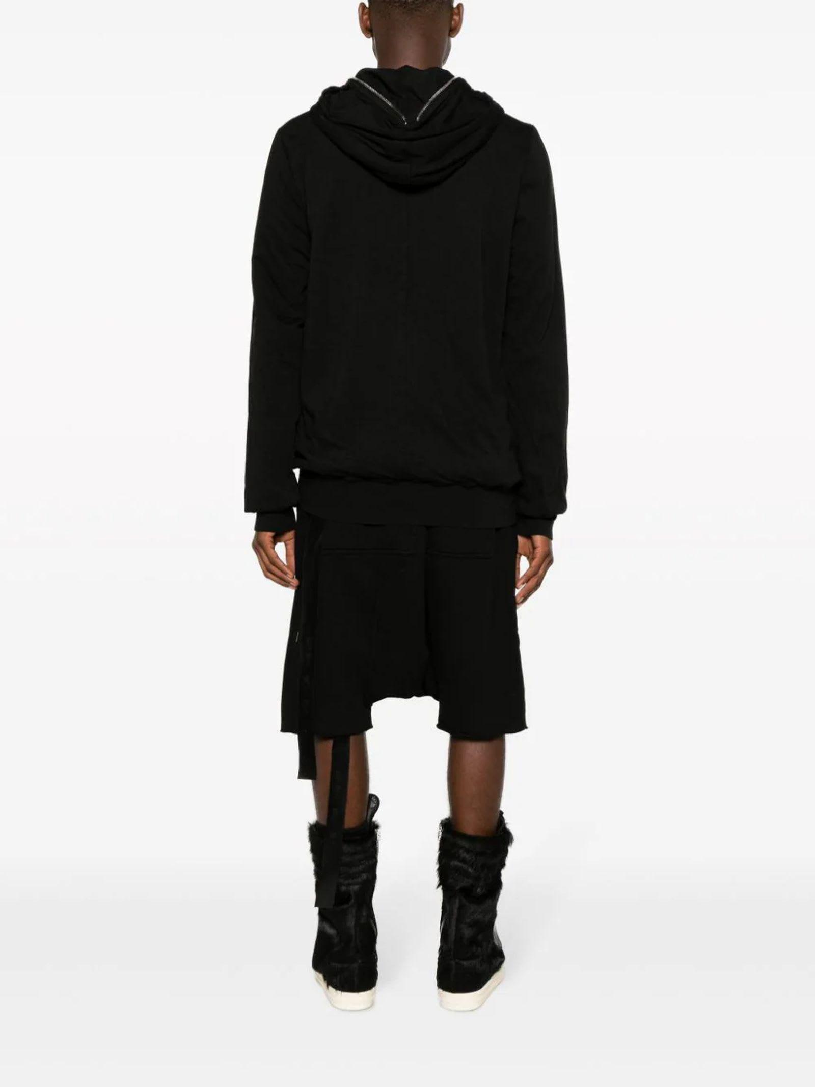 Rick Owens Gimp Balaclava-hood Zip-up Jacket in Black for Rick Owens Gimp Balaclava-hood Zip-up Jacket in Black for