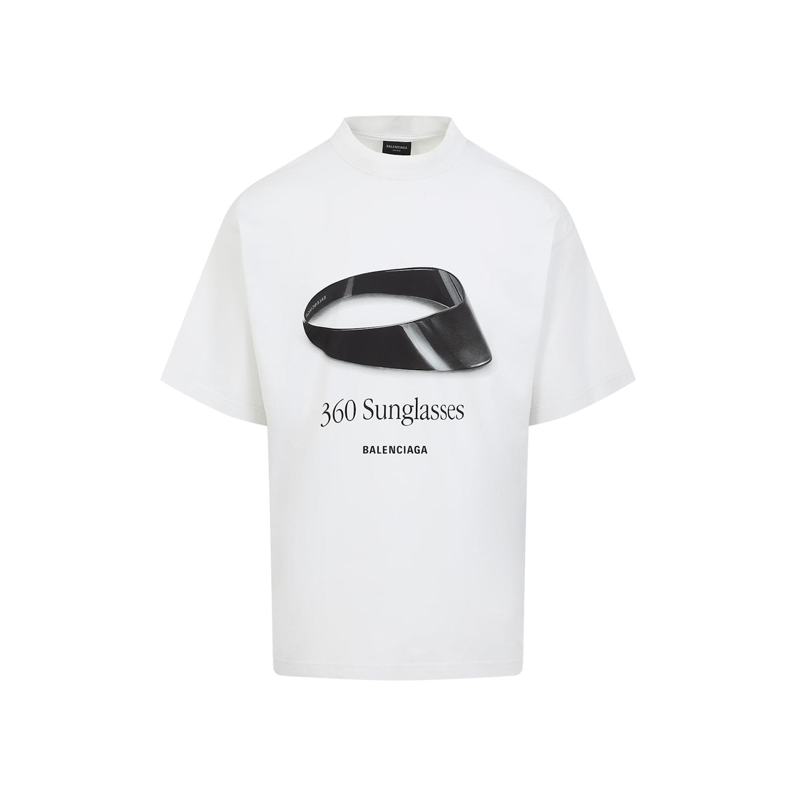 Balenciaga Medium T-Shirt in White for Men | Lyst