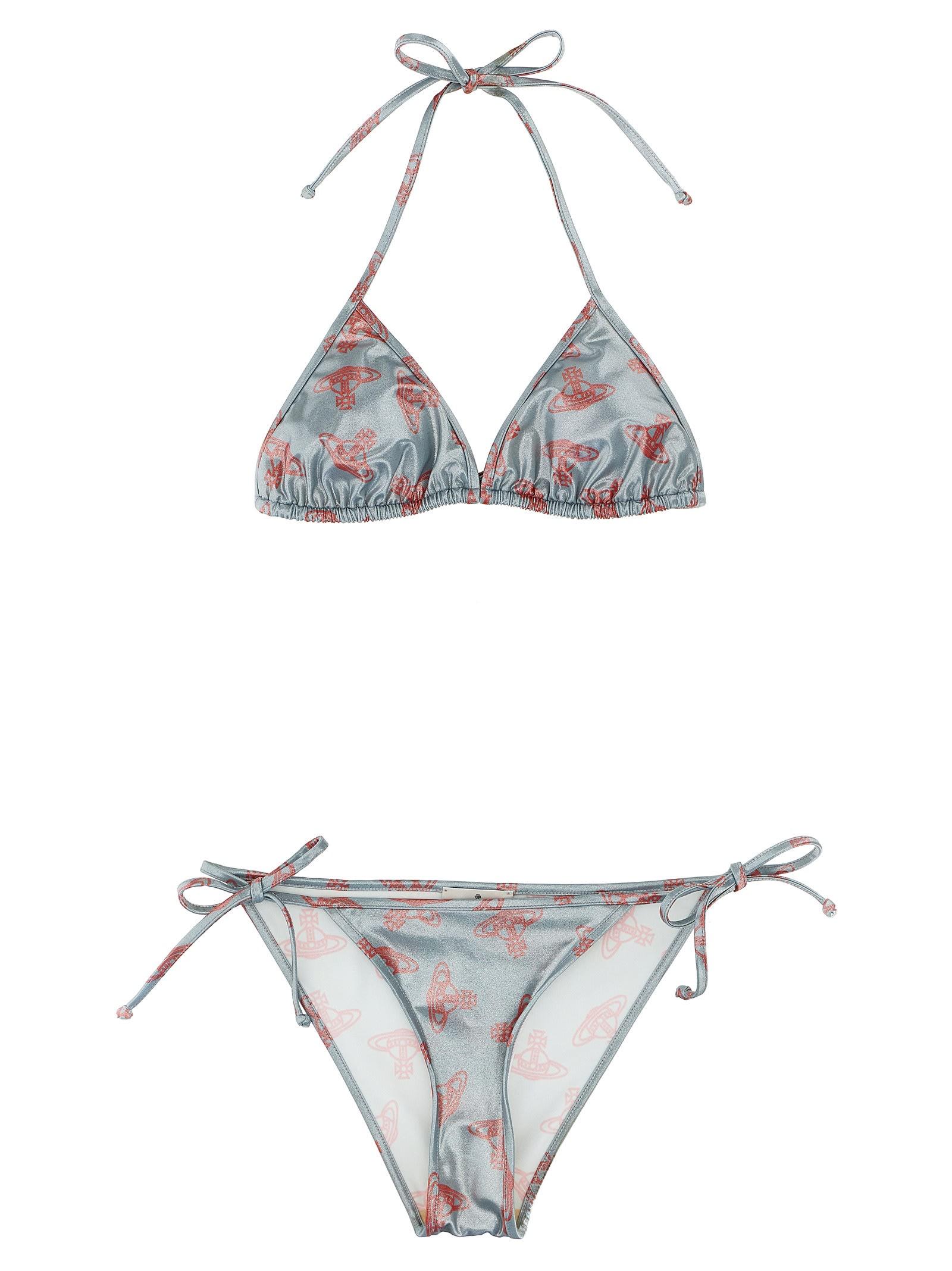 VIVIENNE WESTWOOD トライアングルビキニ オーブプリント VIVIENNE WESTWOOD トライアングルビキニ オーブプリント