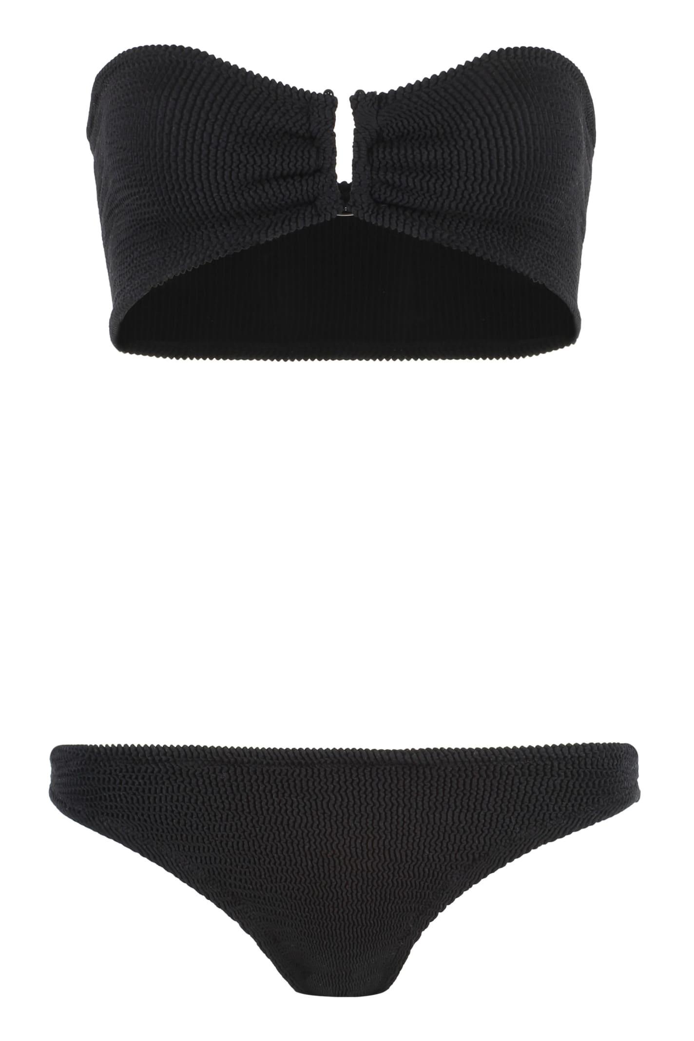 Reina Olga Australia Set Bandeau Bra Bikini in Black Lyst