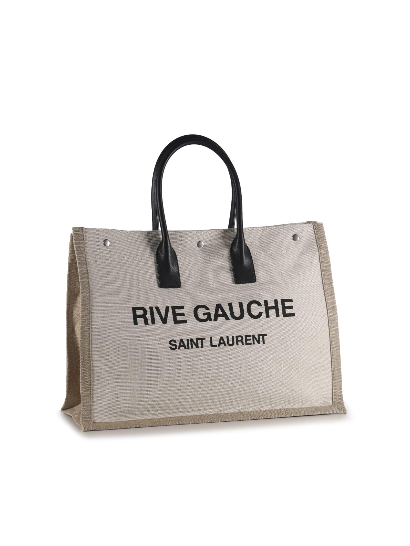 Saint Laurent Large Rive Gauche Shopping Bag for Men | Lyst
