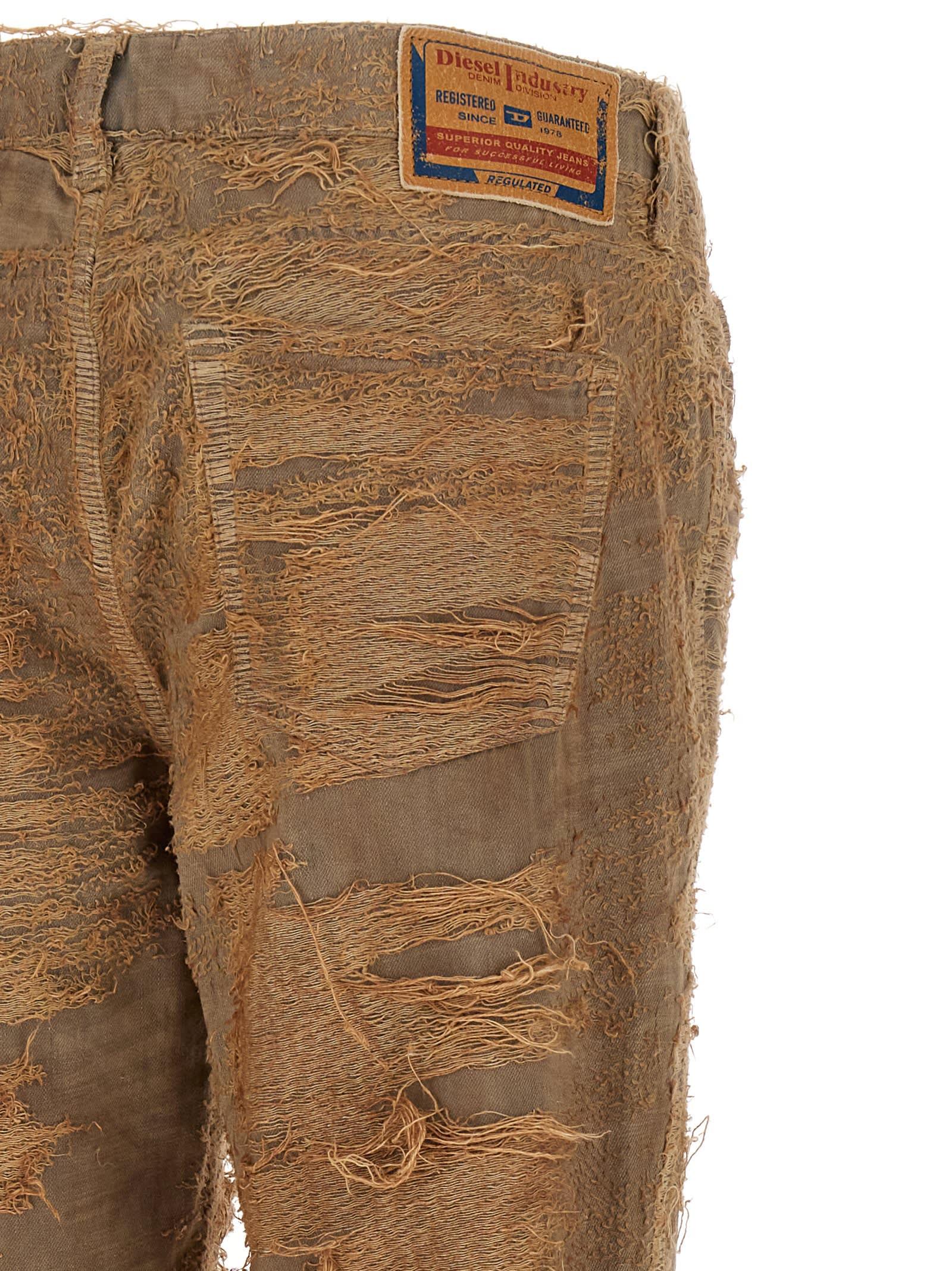 DIESEL '1992 D-Jiann 007Az' Jeans in Natural | Lyst