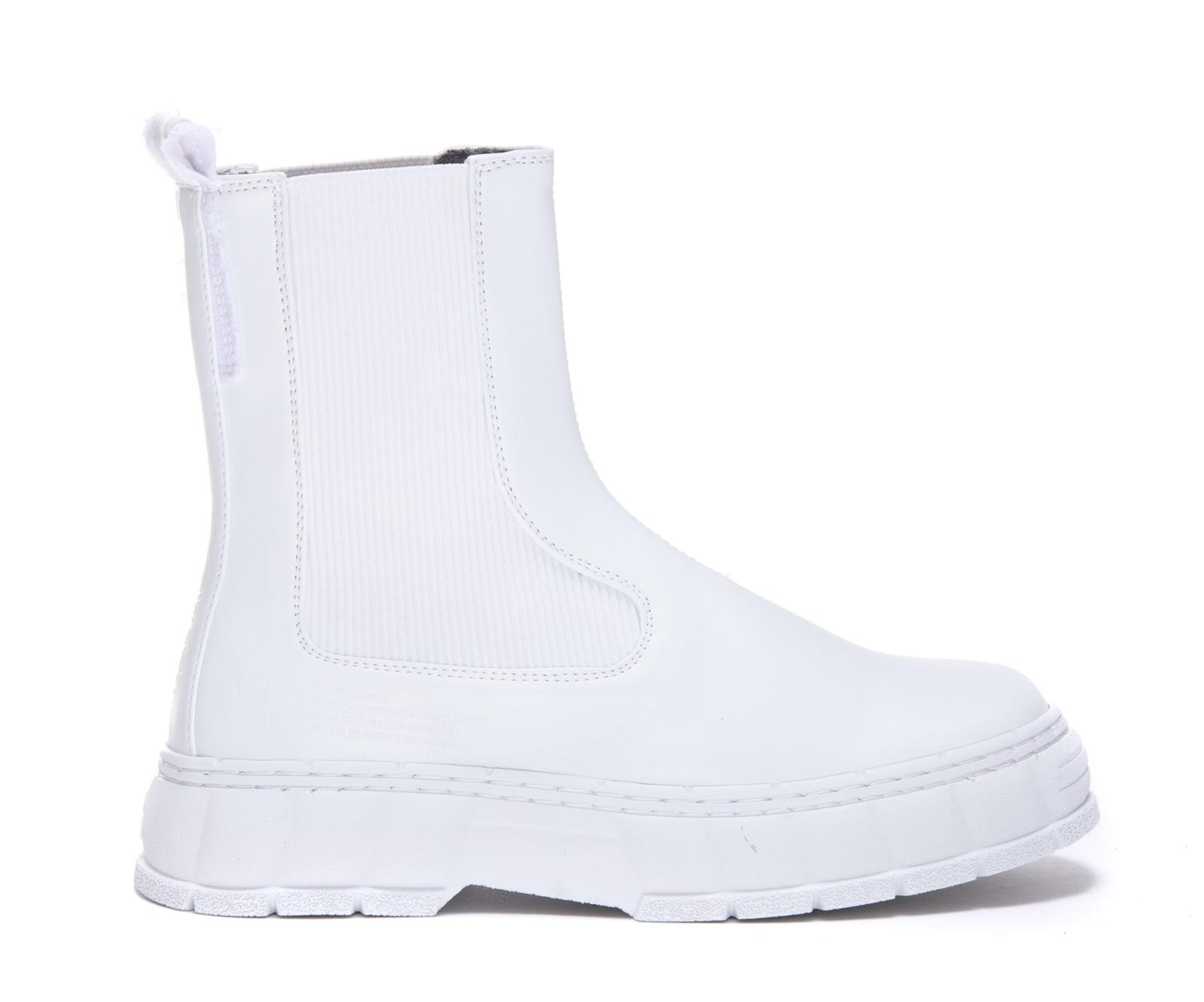 Viron Chelsea Boots in White | Lyst