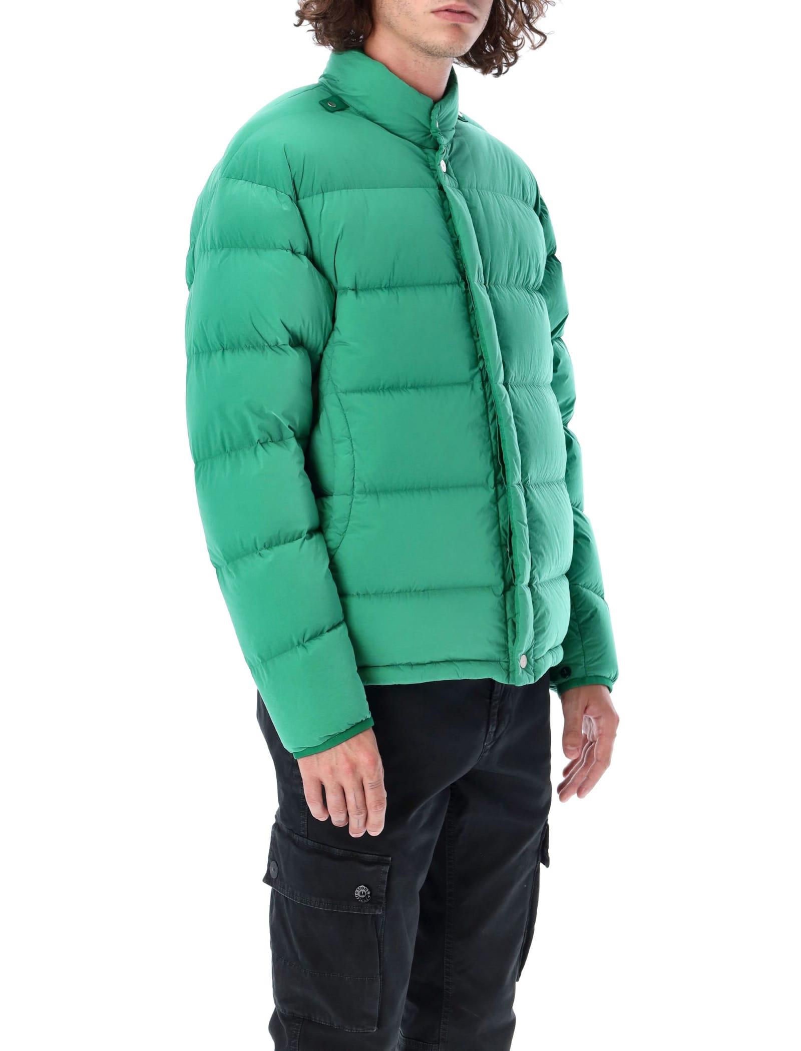 Stone Island Shadow Project Down Jacket in Green for Men | Lyst