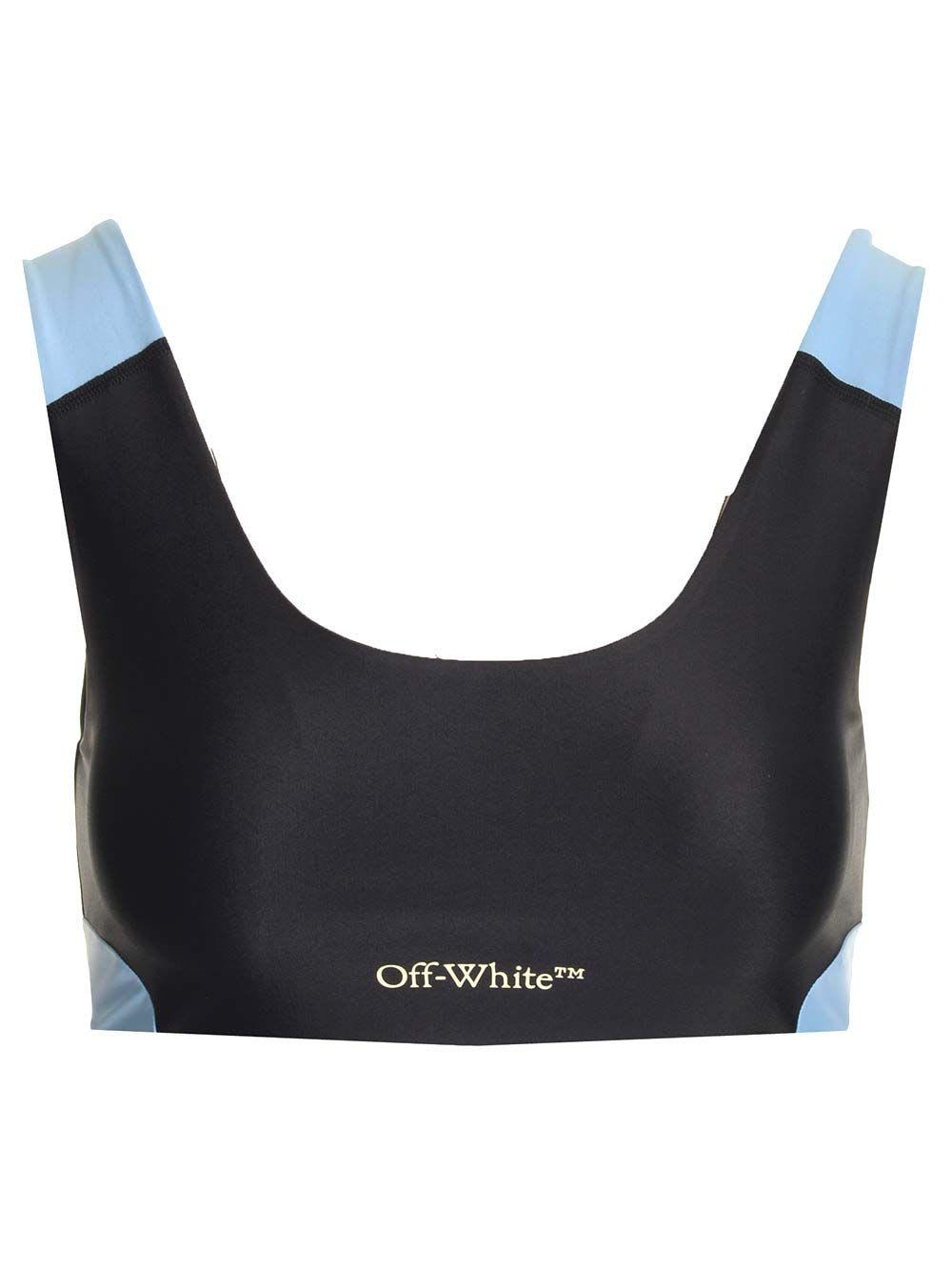 ブラジャー OFF WHITE LOGO COLORBLOCK BRA LOGO BAND DOUBLE LAYER BRA in pink | Off-White™ Official US
