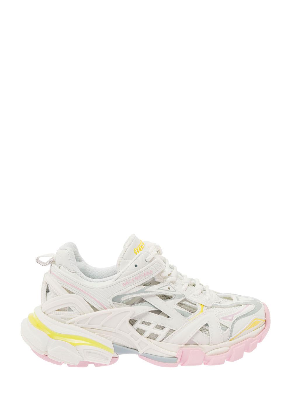 Balenciaga 'track.2' Multicolor Sneakers In Mesh And Nylon Woman in