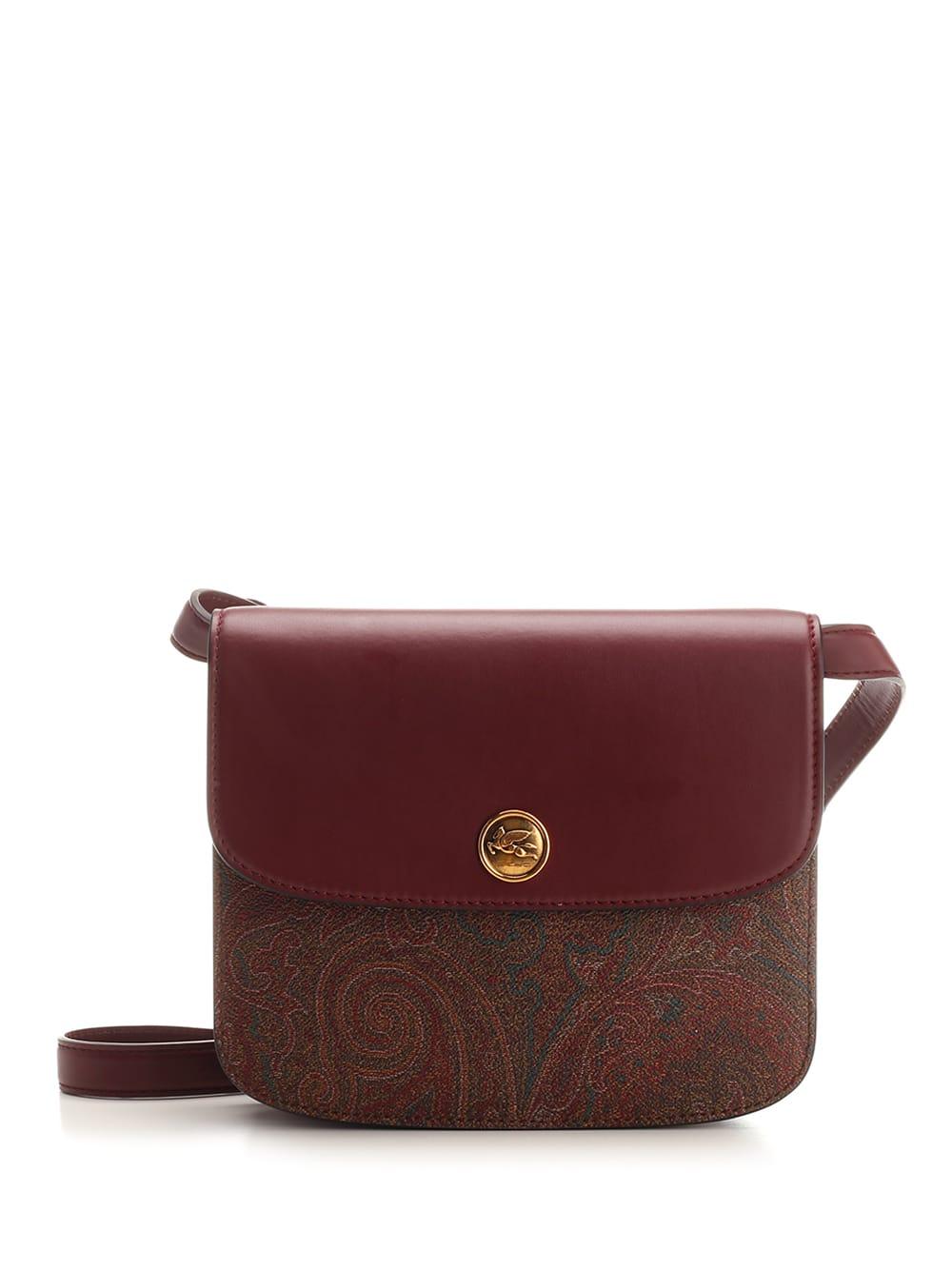 ETRO Etro Essential shoulder bag burgundy