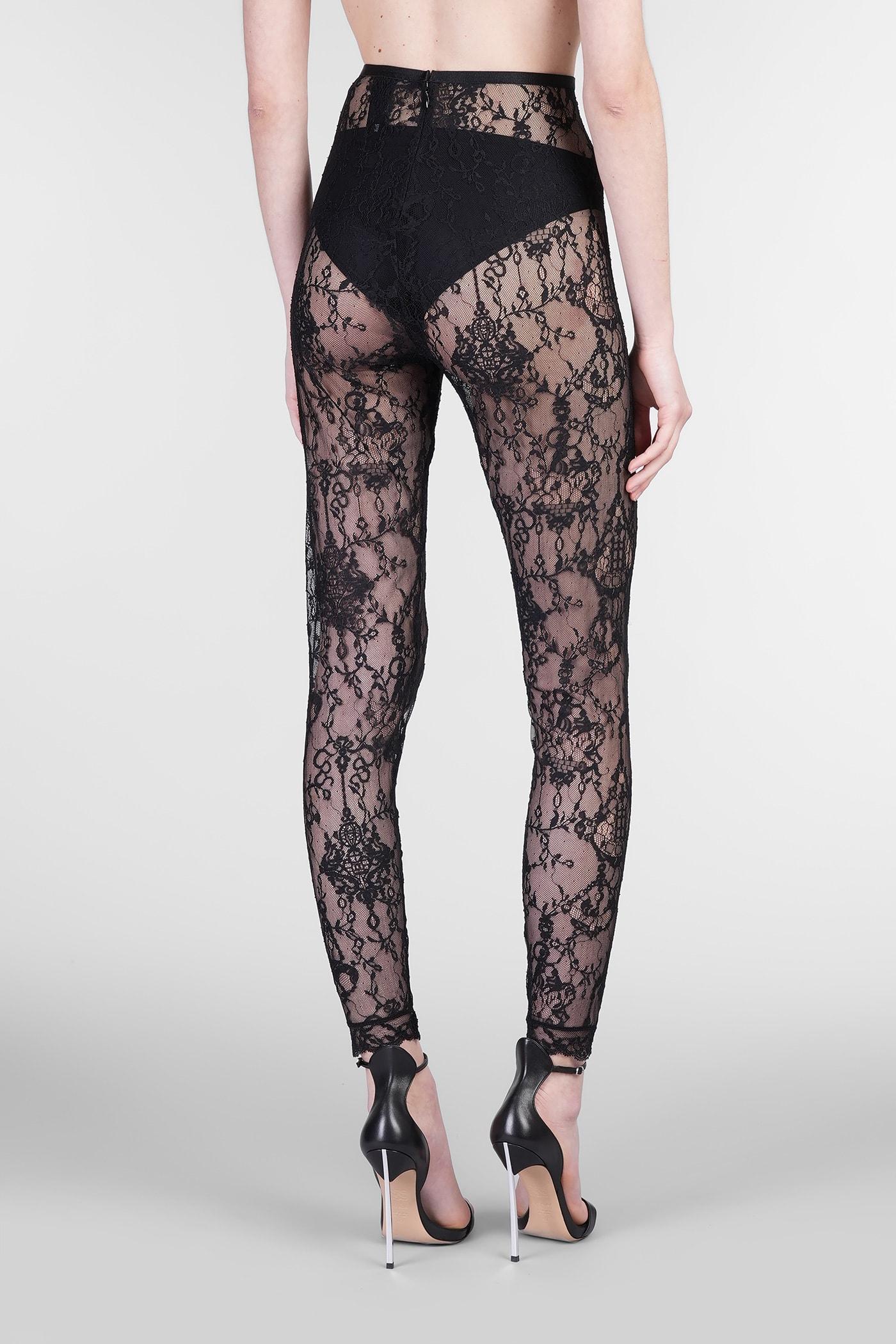 スパッツ・レギンス Givenchy LEGGINGS IN LACE CHANDELIER Givenchy Leggings for Women | Online Sale up to 70% off | Lyst