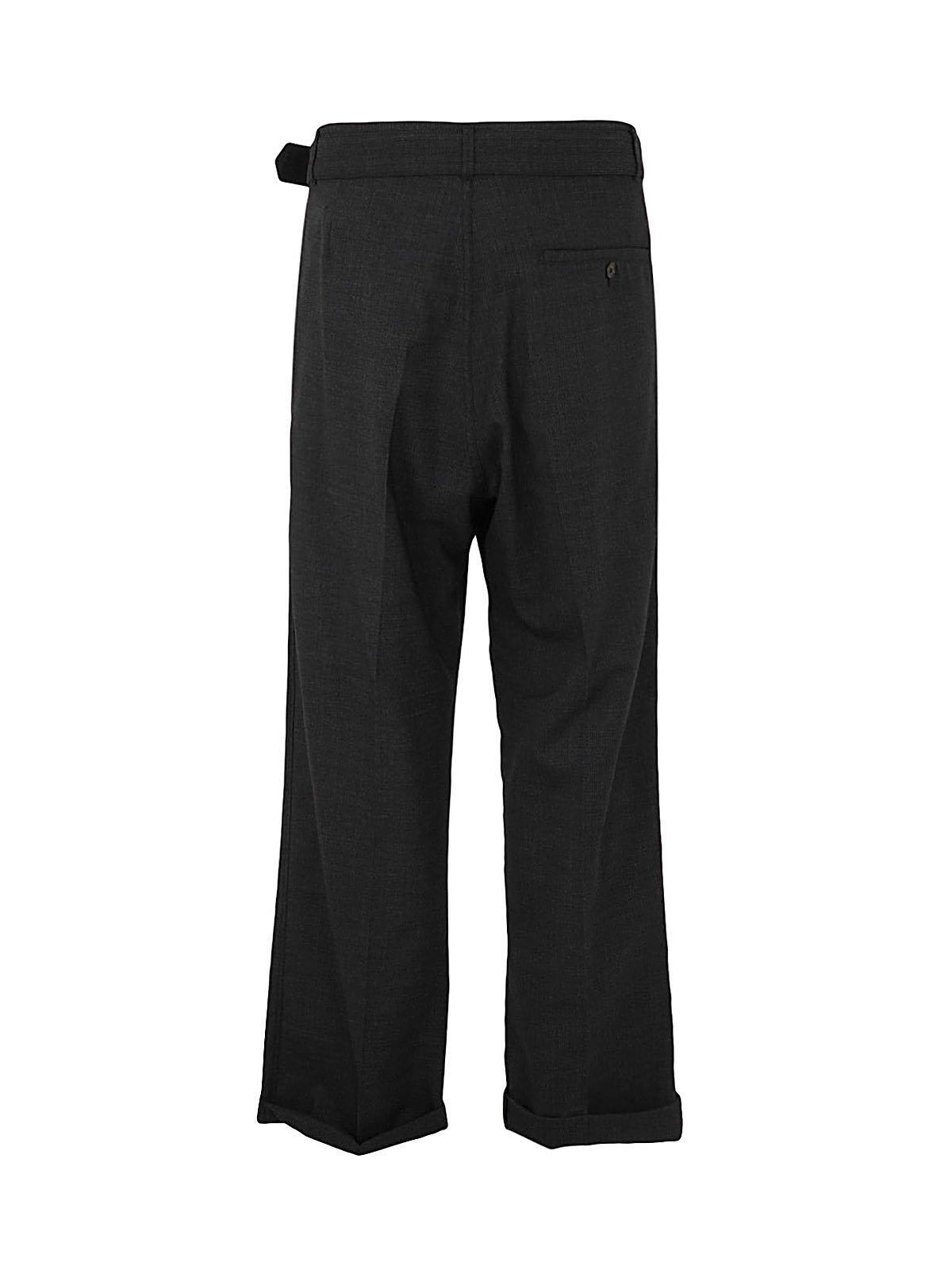 Lemaire Loose Pleated Pants in Black for Men | Lyst
