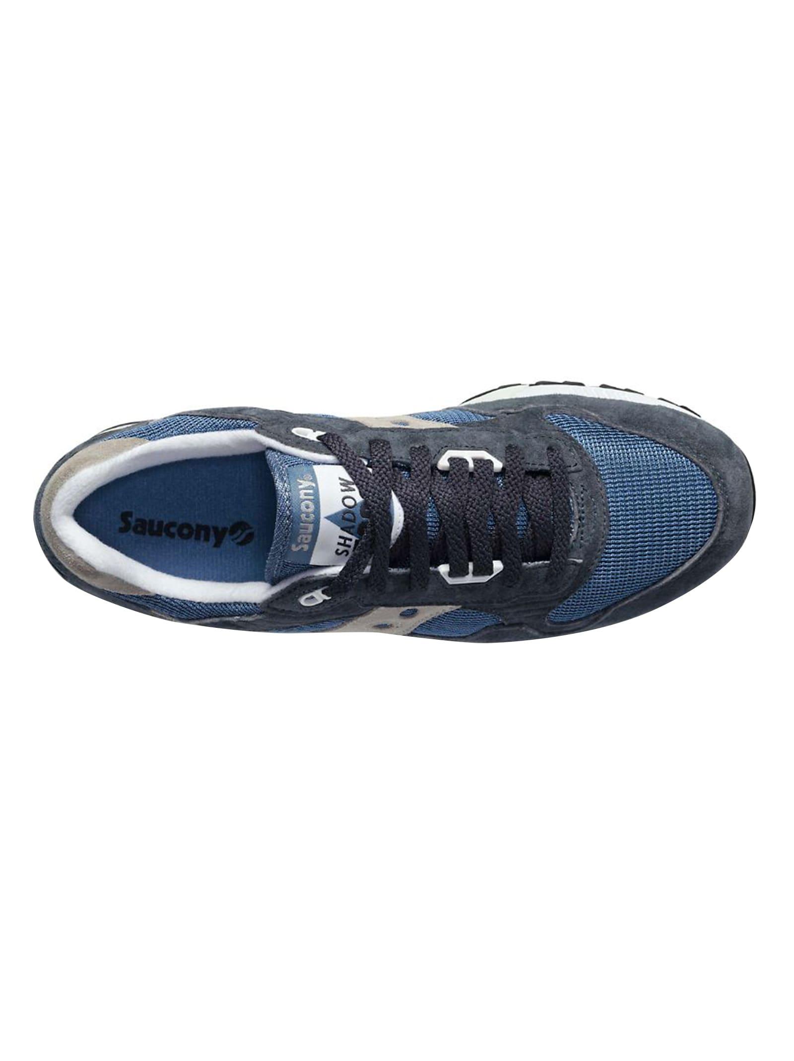 Saucony Leather Shadow 5000 Navy/silver in Blue for Men | Lyst