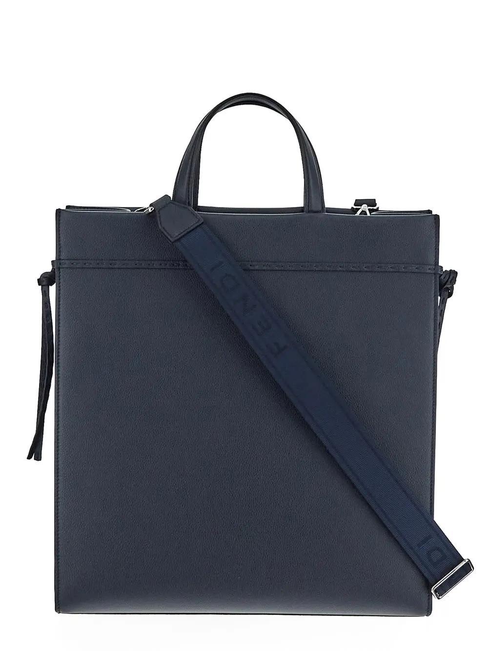 Fendi Roma Medium Go To Shopper Bag in Blue for Men Lyst