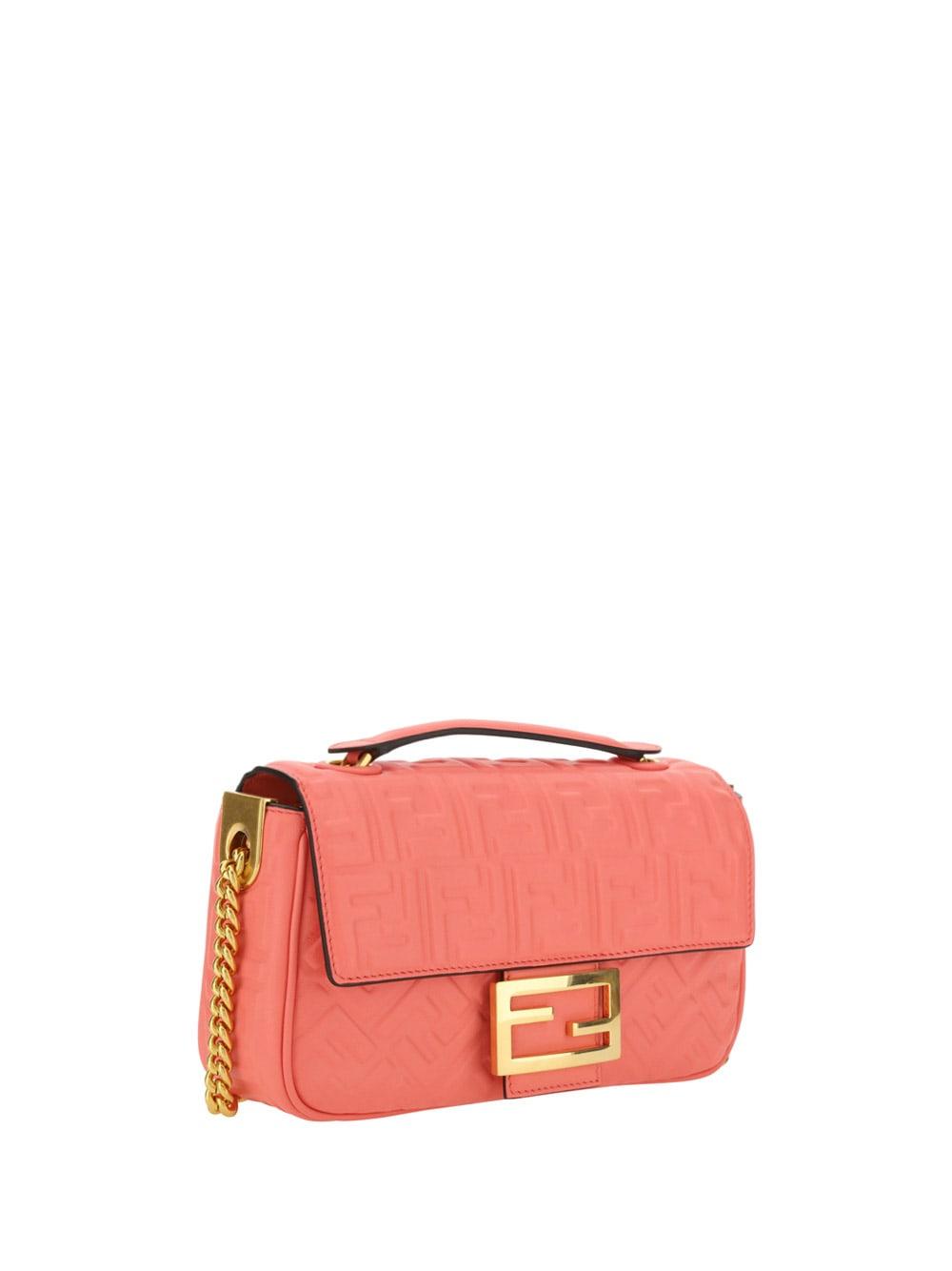 Pink fendi baguette sale