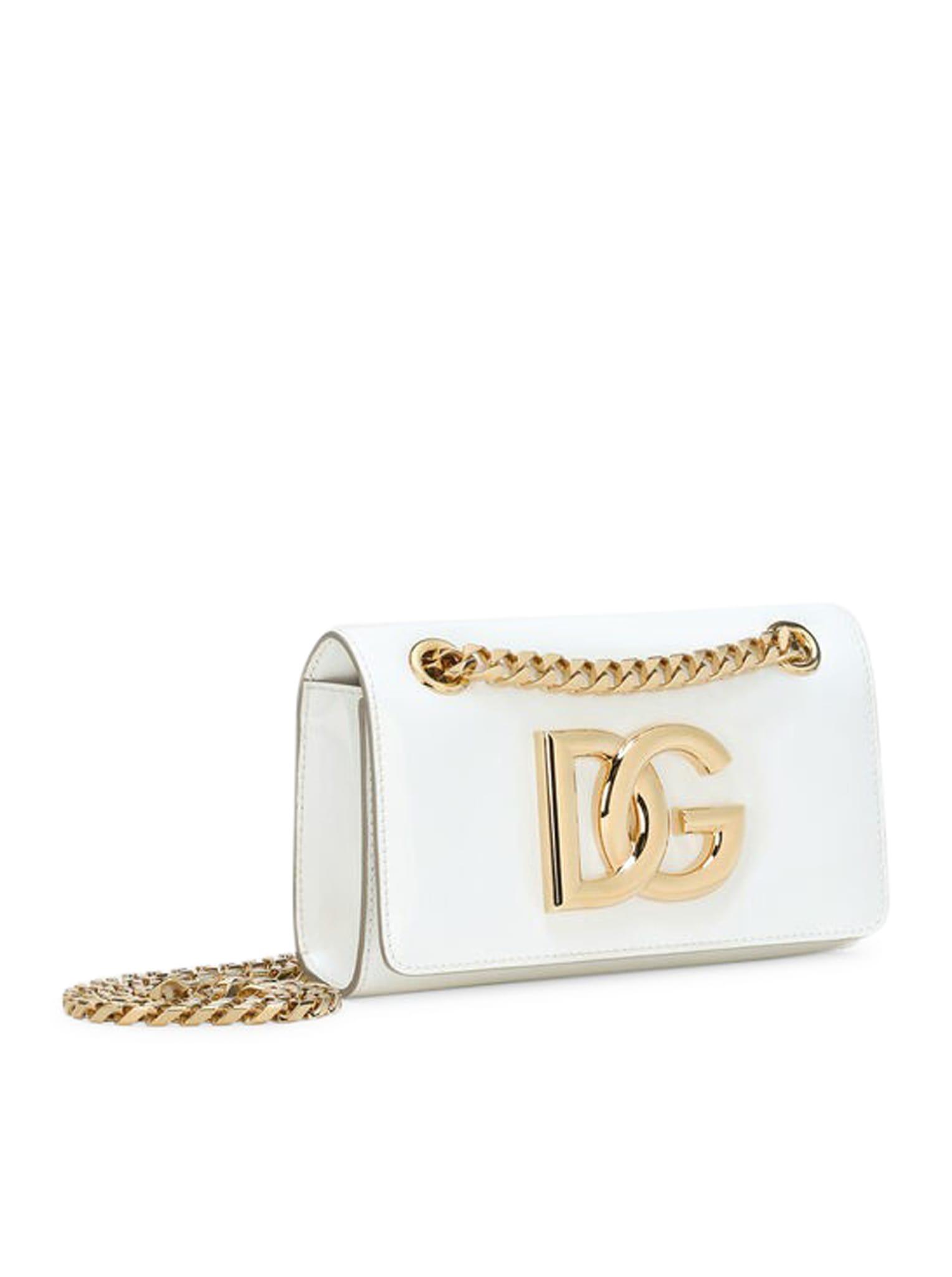 Dolce & Gabbana Phone Bag in White | Lyst