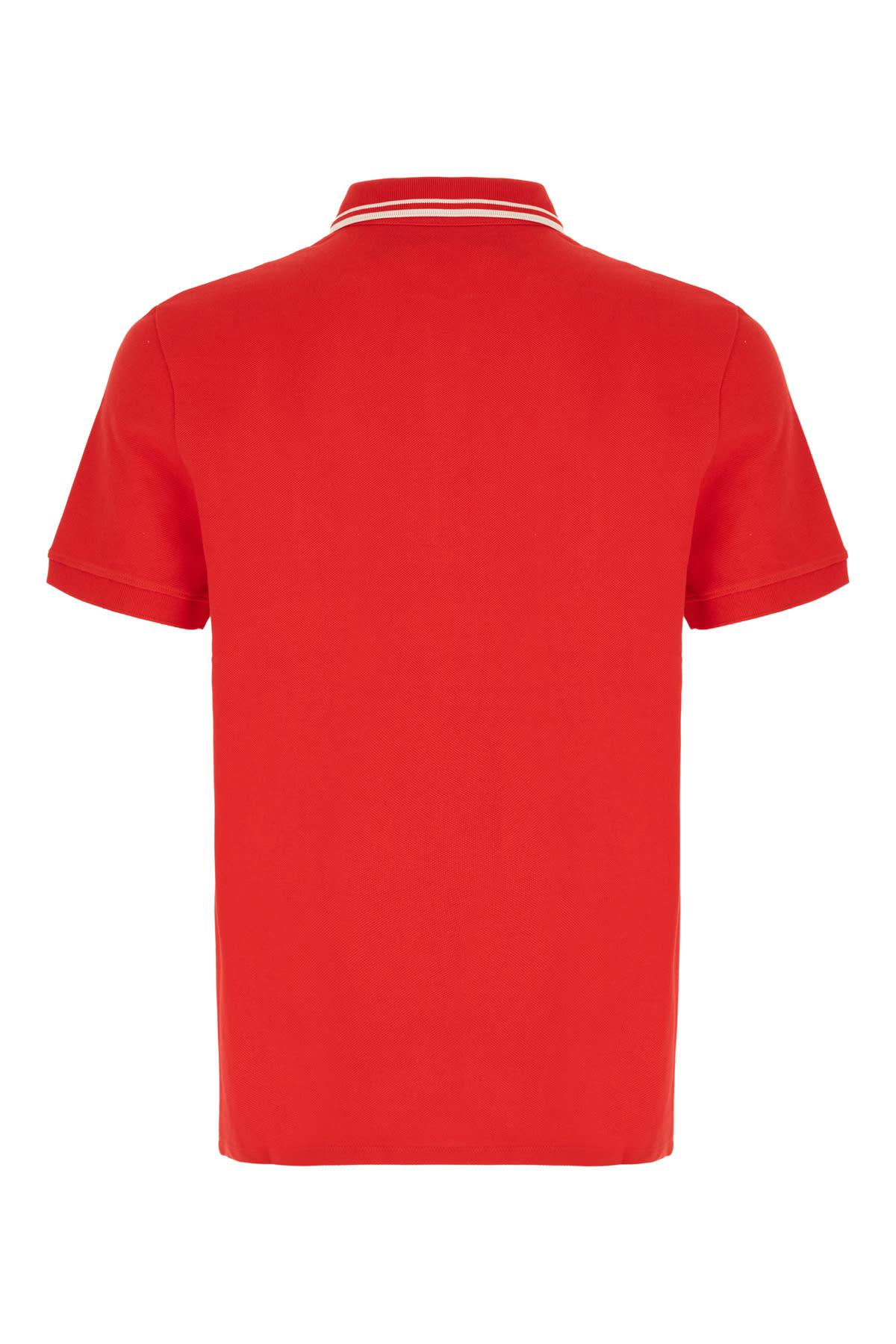 Tシャツ・カットソー VALENTINO GARAVANI Embroidered Piquet Polo Shirt Valentino Garavani Piquet polo shirt | The Fashion Square
