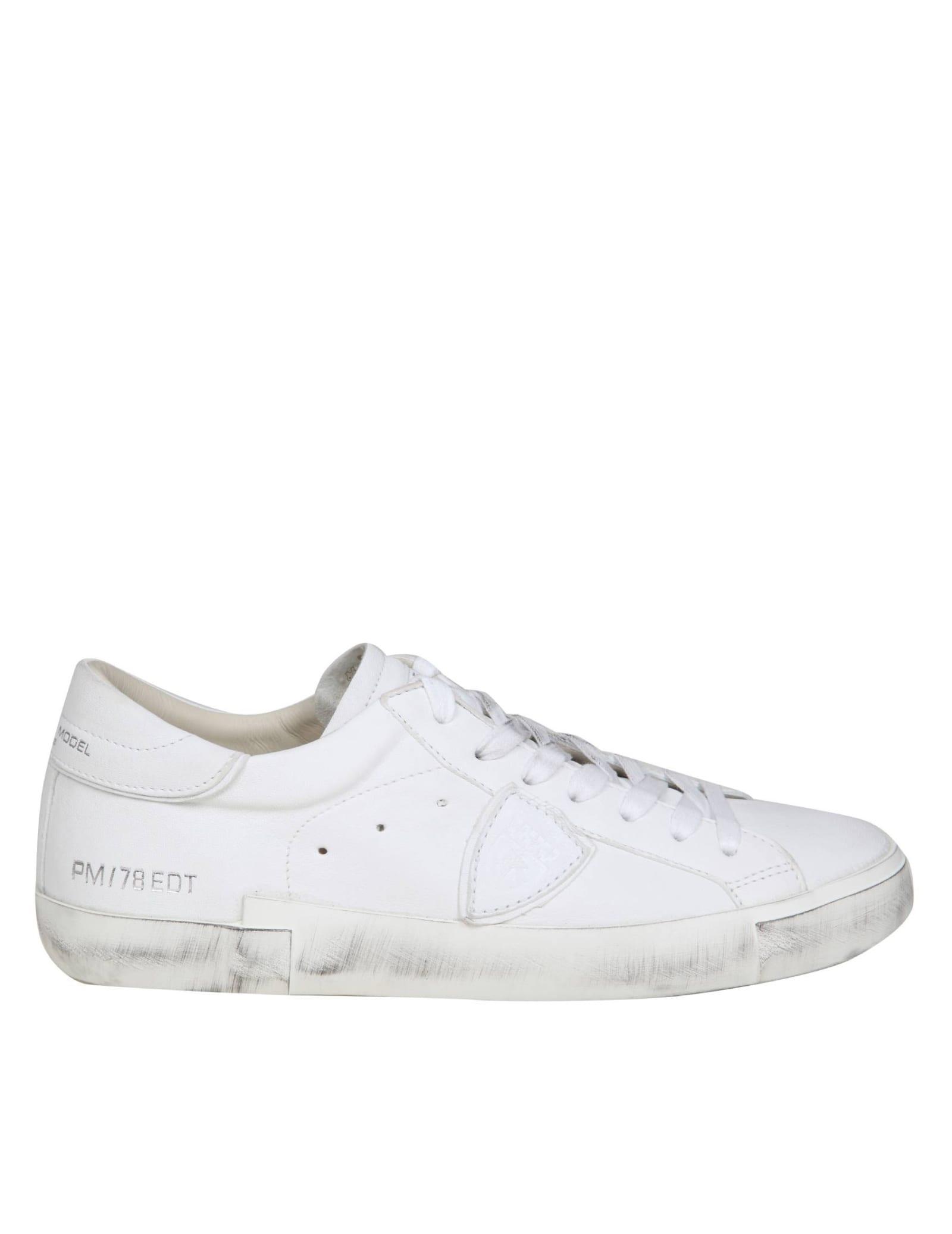 Philippe Model Sneakers Prsx In White Leather for Men | Lyst
