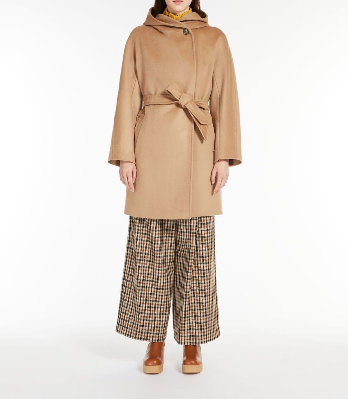 Weekend by Maxmara Other Materials Coat in Natural | Lyst
