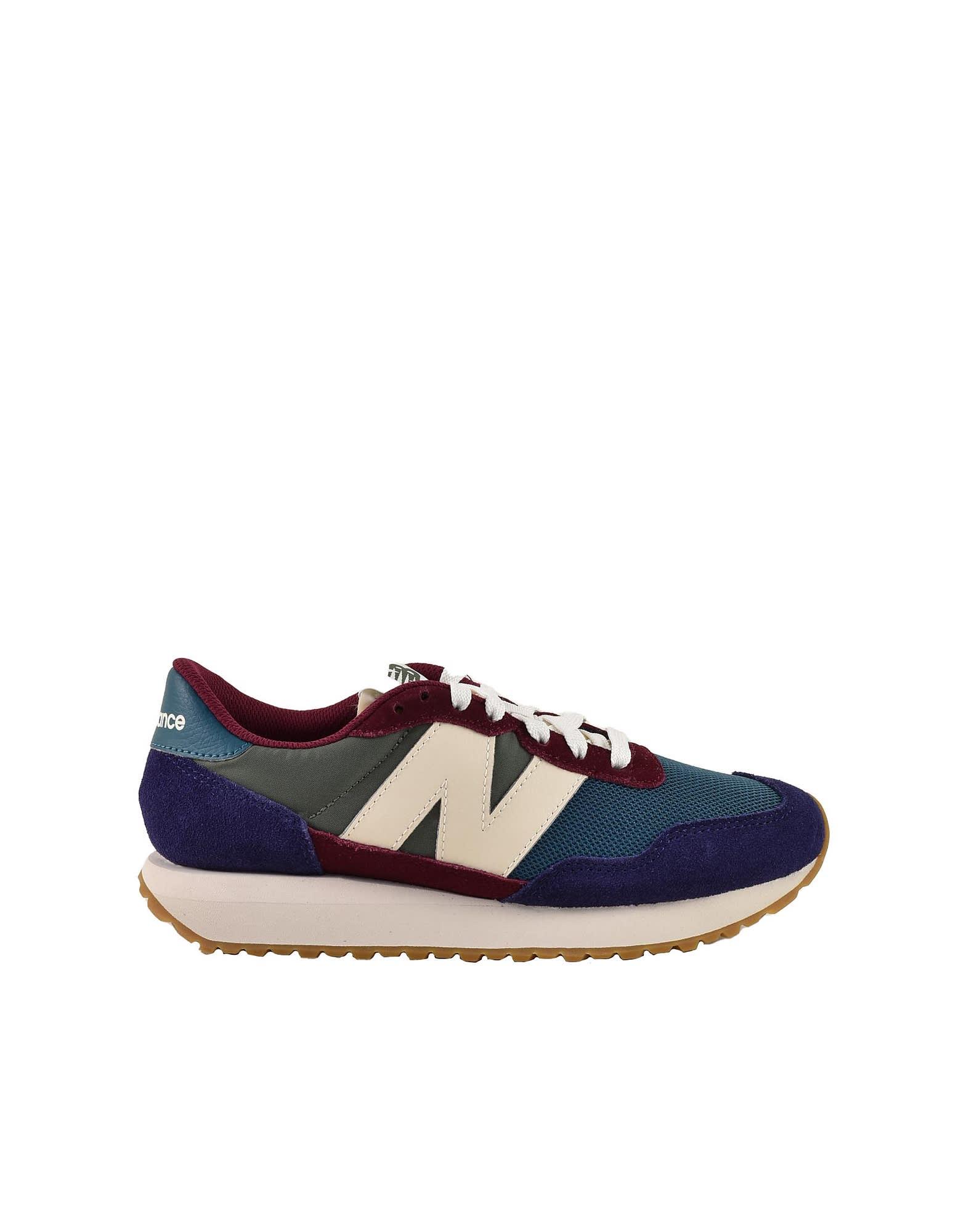 New Balance Blue / Green Sneakers | Lyst