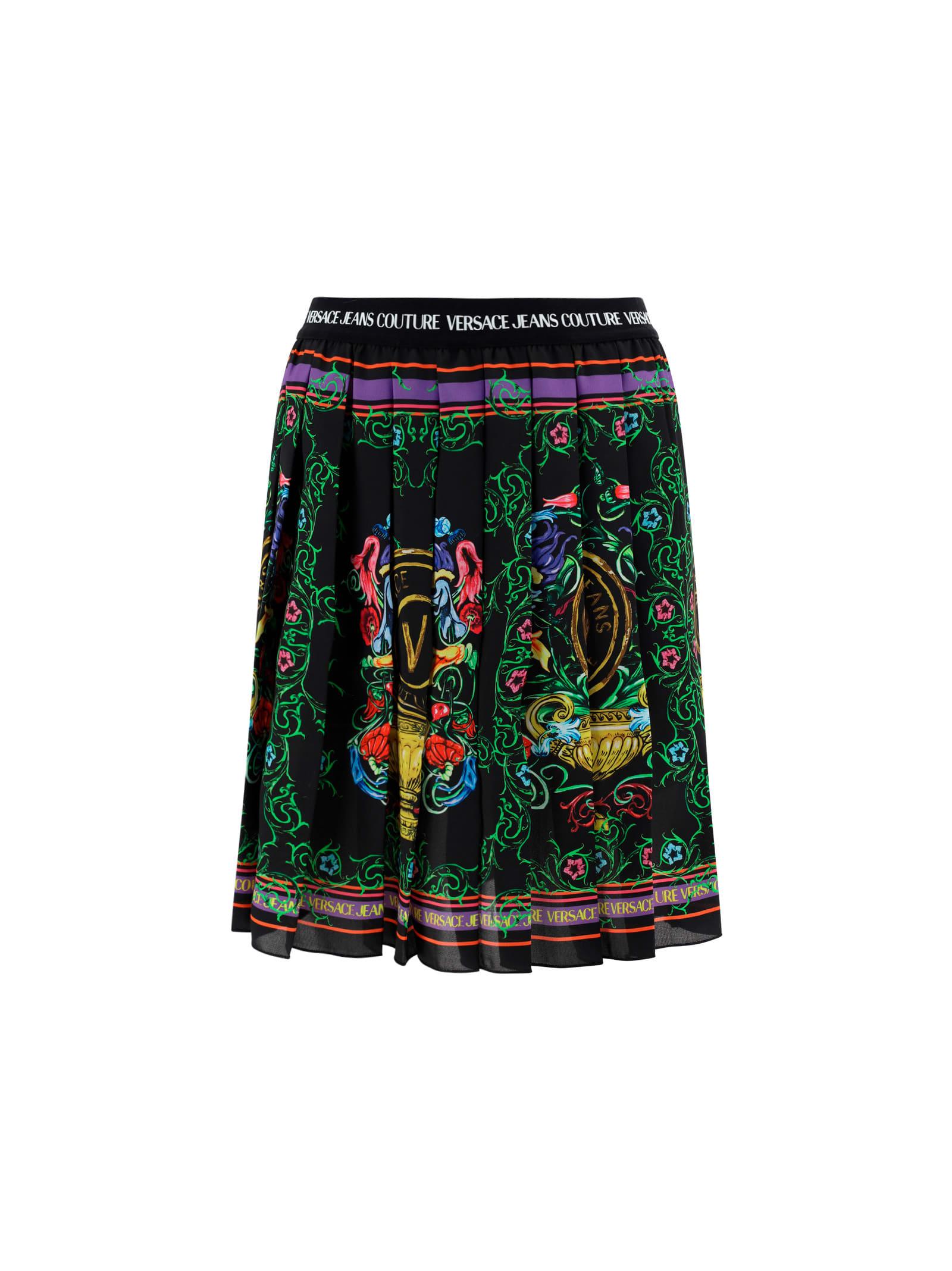 Versace Jeans Couture Skirts in Green | Lyst