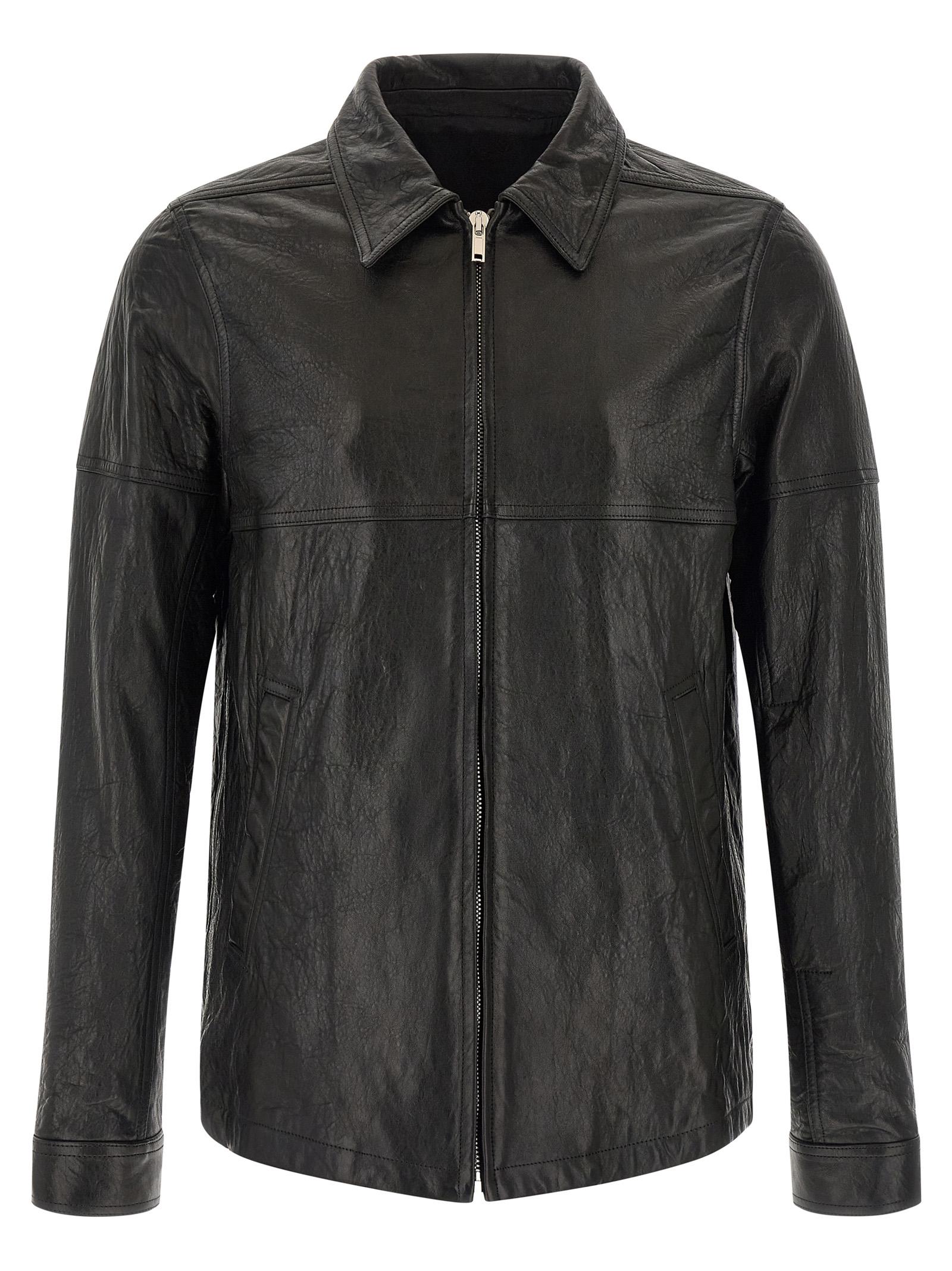 Rick Owens Leather jackets for Men | Online Sale up to 47% off | Lyst