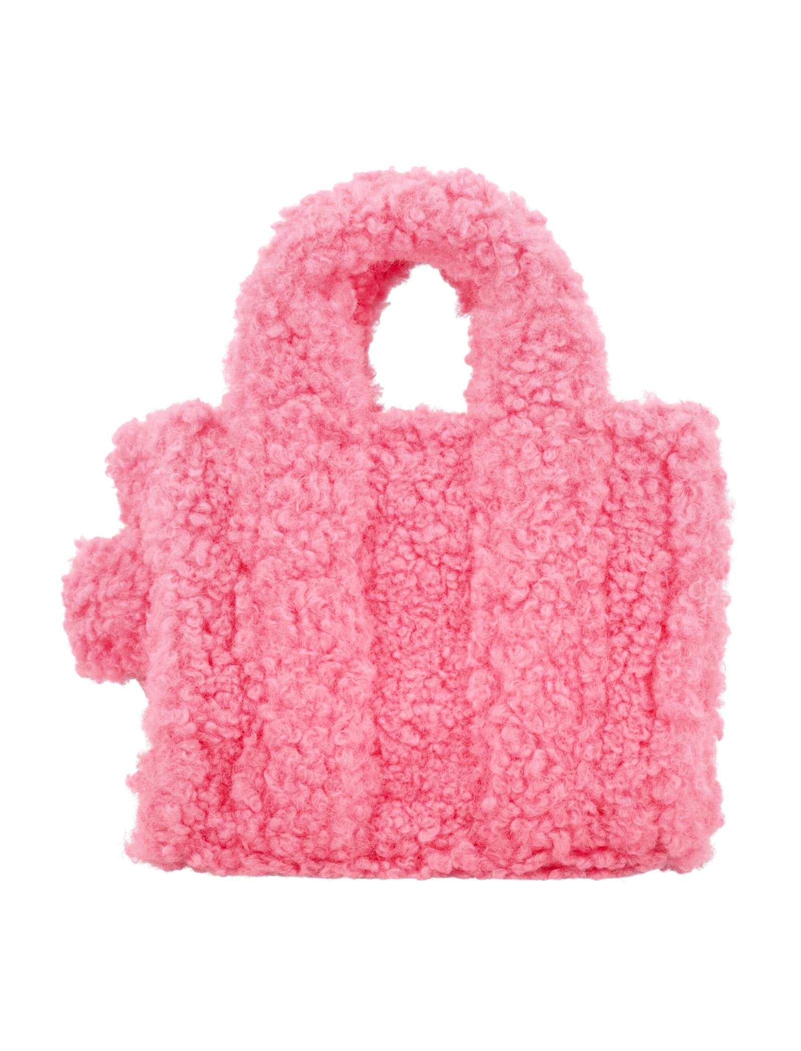 Marc Jacobs The Teddy Micro Tote Bag in Pink