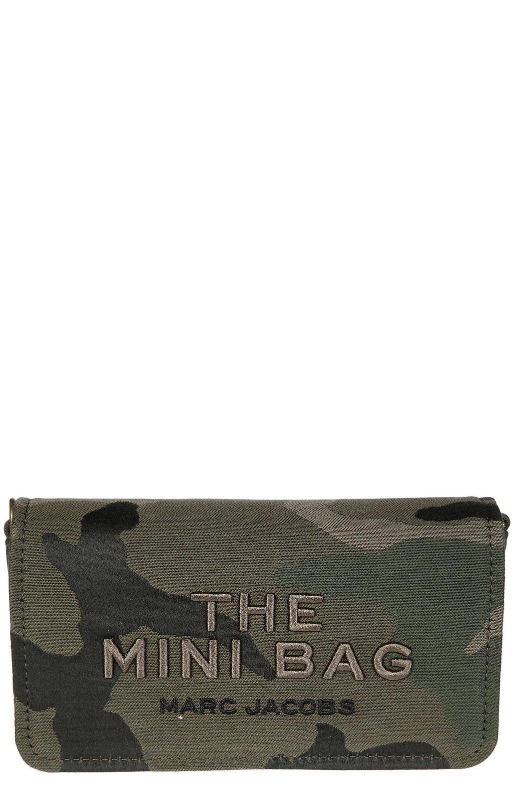 Marc Jacobs The Camo Jacquard Chain Mini Bag in Gray | Lyst