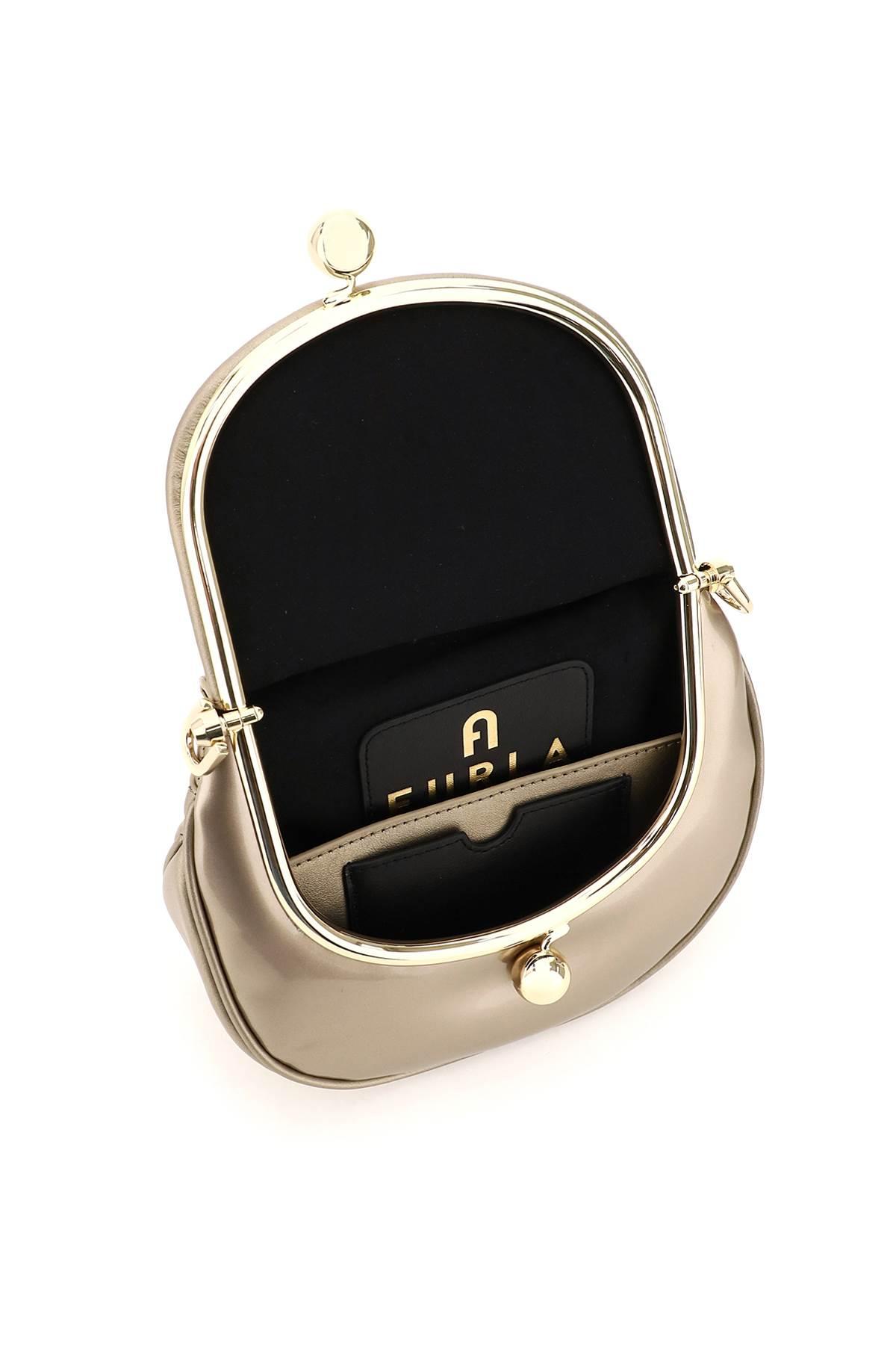 Furla Portagioia Mini Crossbody Bag in Natural | Lyst
