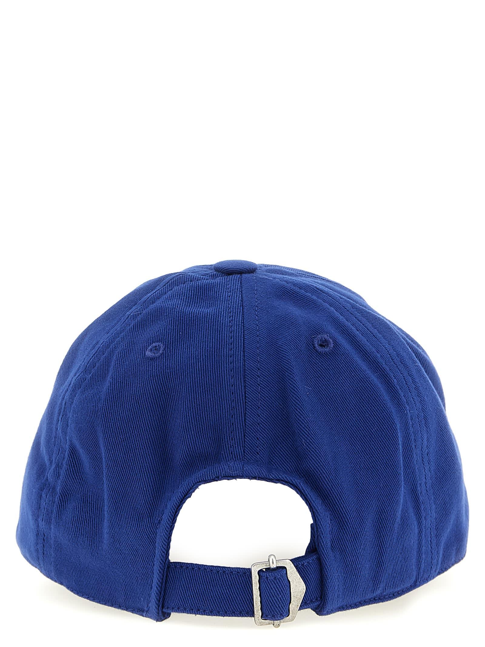 Tomas Gz Cap - Isabel Marant - Cotton - Blue Isabel Marant Hats for Women | Online Sale up to 50% off  main image 4