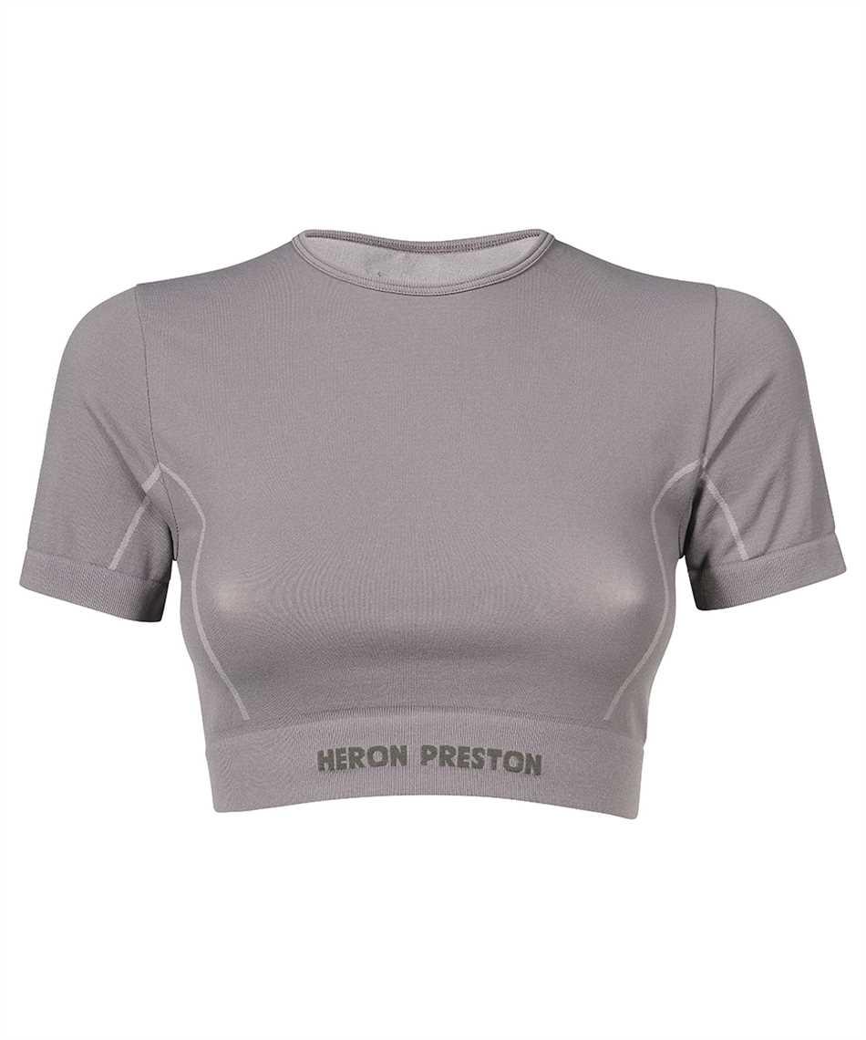 Heron Preston Technical Fabric Crop Top in Gray