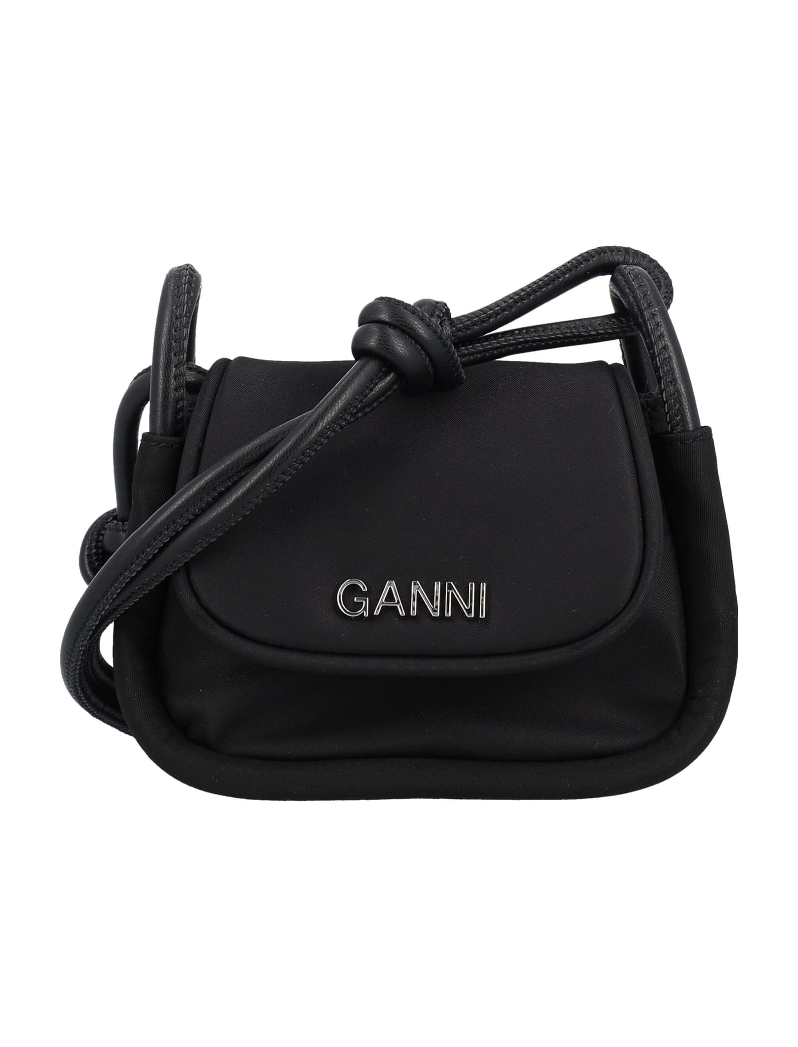特別価格 関税負担なし GANNI KNOT MINI FLAP OVER BAG 特別価格 関税負担なし GANNI KNOT MINI FLAP OVER BAG (Ganni