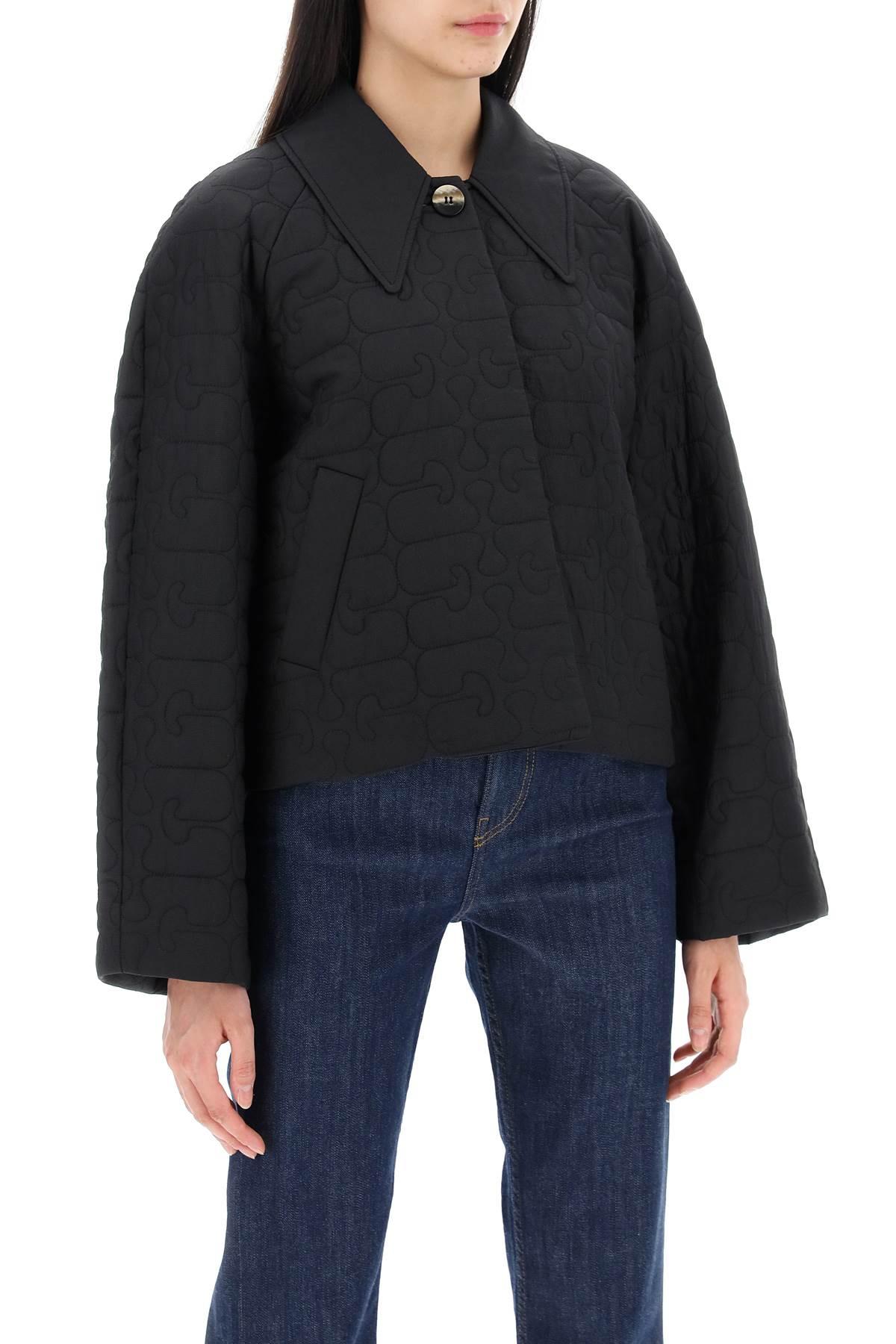 【関税＆送料込み】Ganni Quilted Short Jacket Ganni Short Quilted Jacket | Liberty