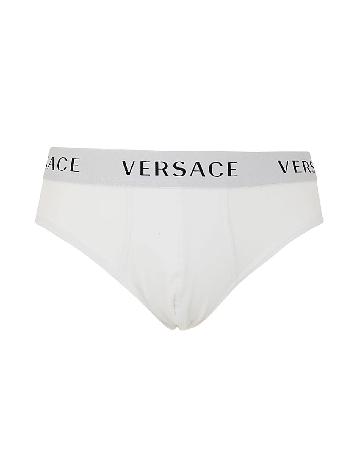 for Men Mens Underwear Versace Underwear Versace Mens Underwear & Swimwear in Black White Black Save 38% 