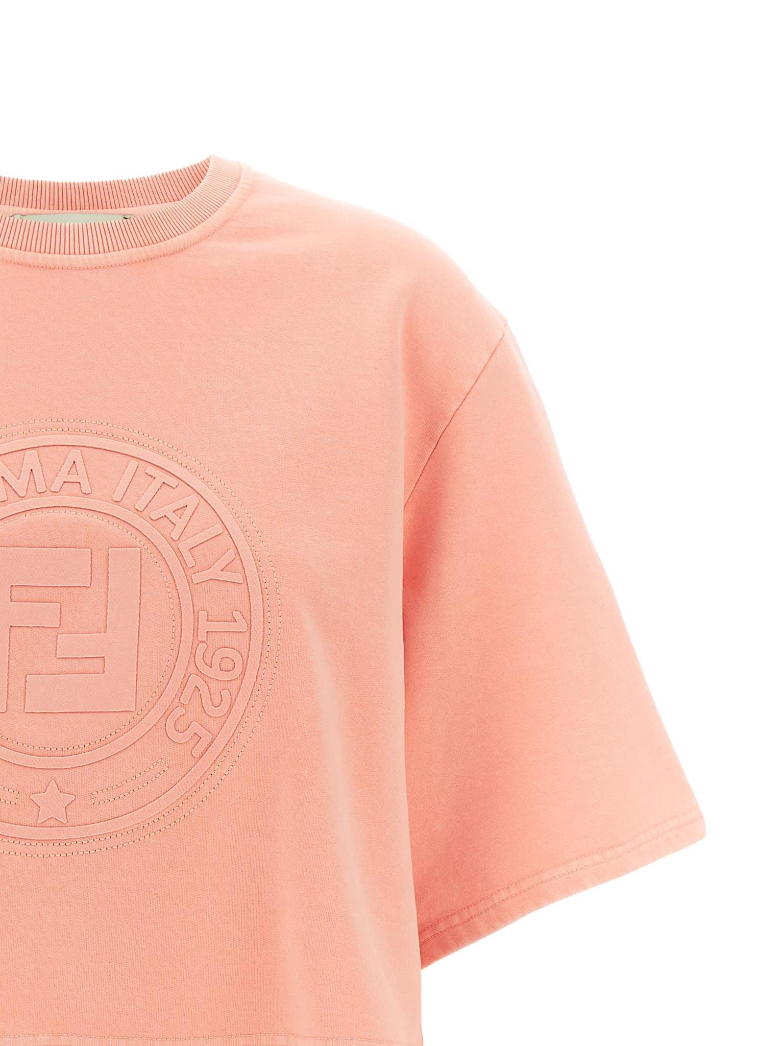 Tシャツ・カットソー Fendi 3D 'Fendi Roma' Sweatshirt Fendi 3D Roma' Sweatshirt in Pink | Lyst