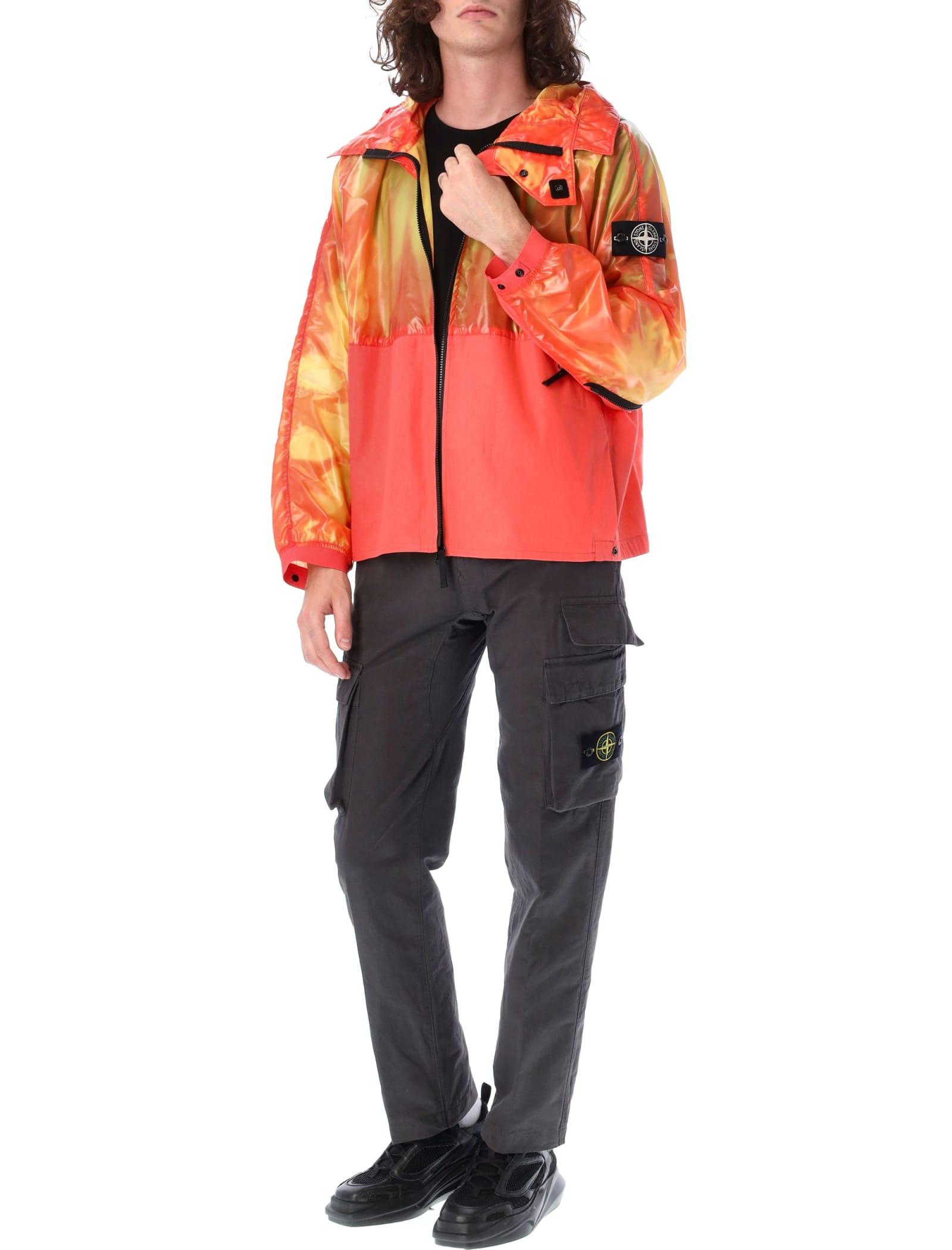 Stone Island Heat Reactive Lamy Jacket in Orange for Men | Lyst