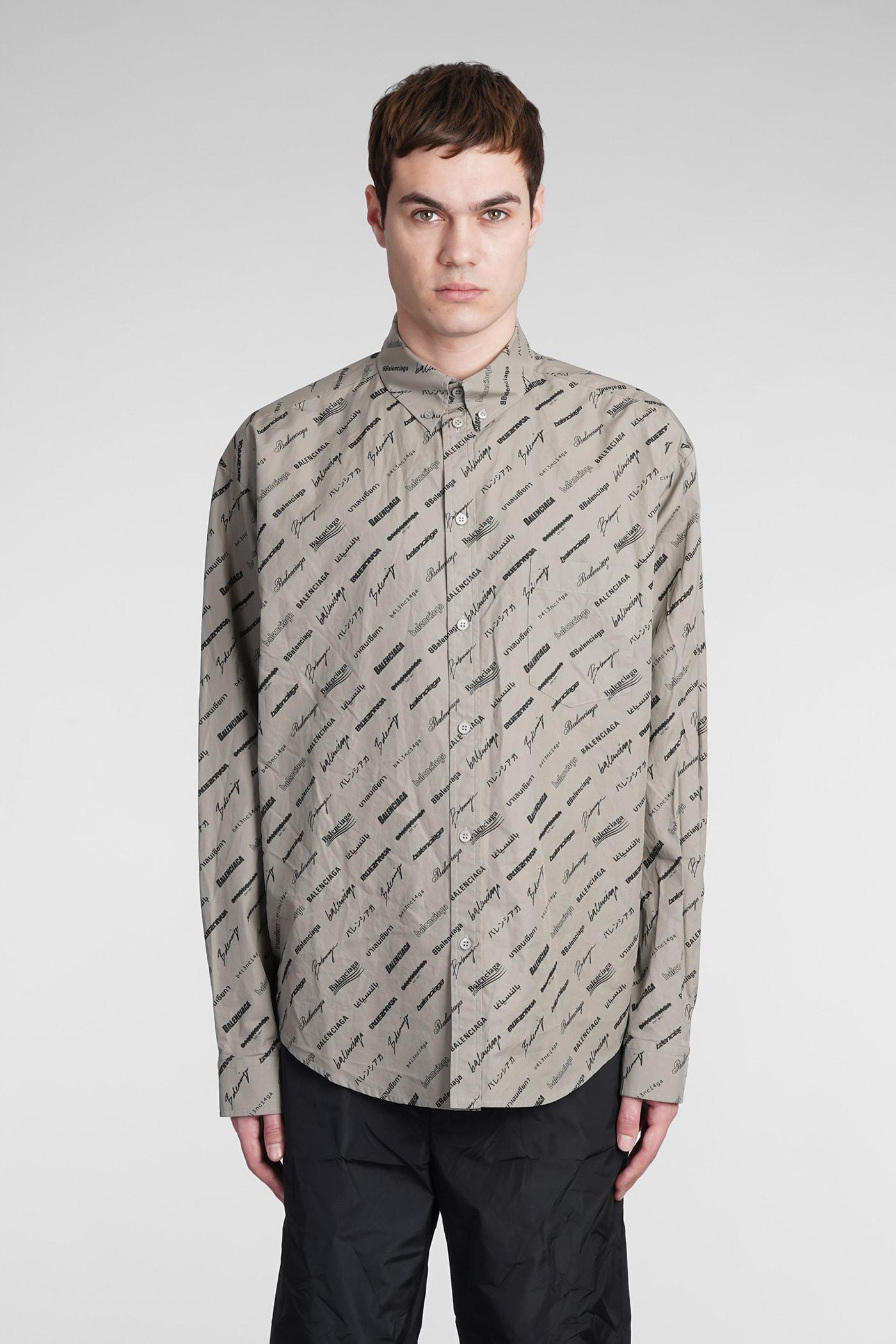Balenciaga collar shirt store