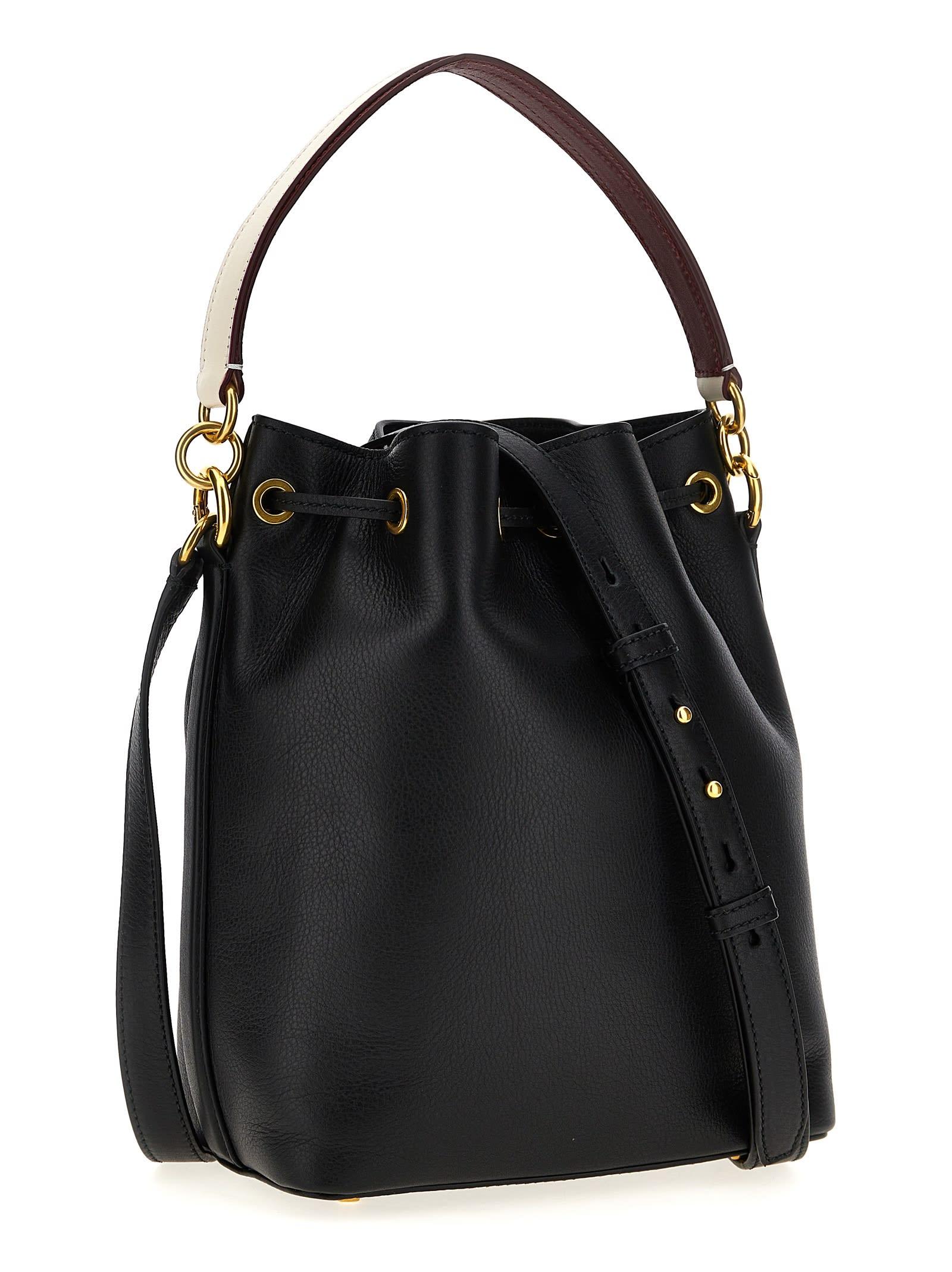 トートバッグ BALLY FW23 BAG BUCKET 8 HOURS (WAU00Z_CV034I182O) Bally Bar 8 Hours logo-print Bucket Bag | White | FARFETCH
