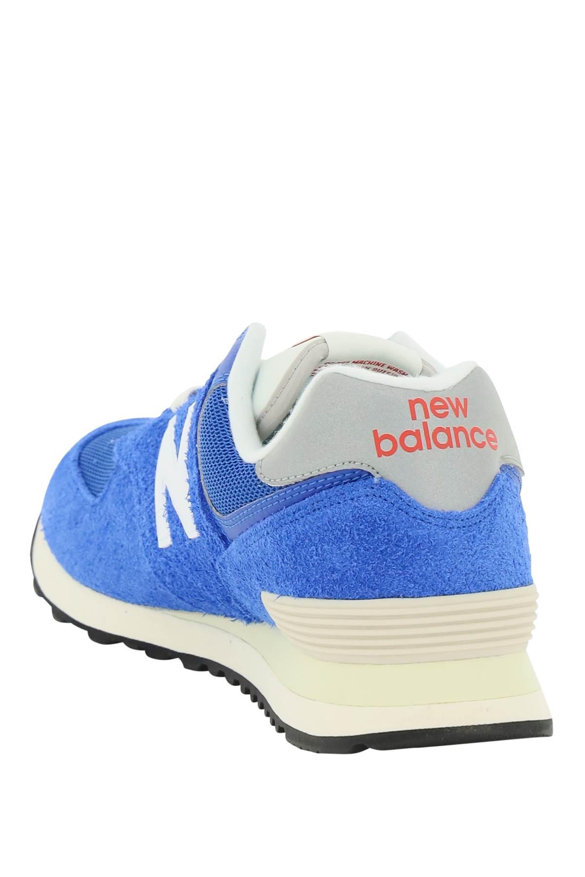puede Nutrición Articulación New Balance 574 Sneakers in Blue for Men | Lyst