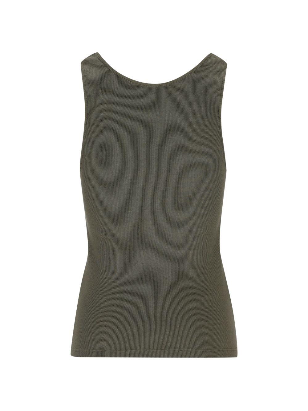 Women's Saint Laurent Sleeveless and tank tops | Lyst