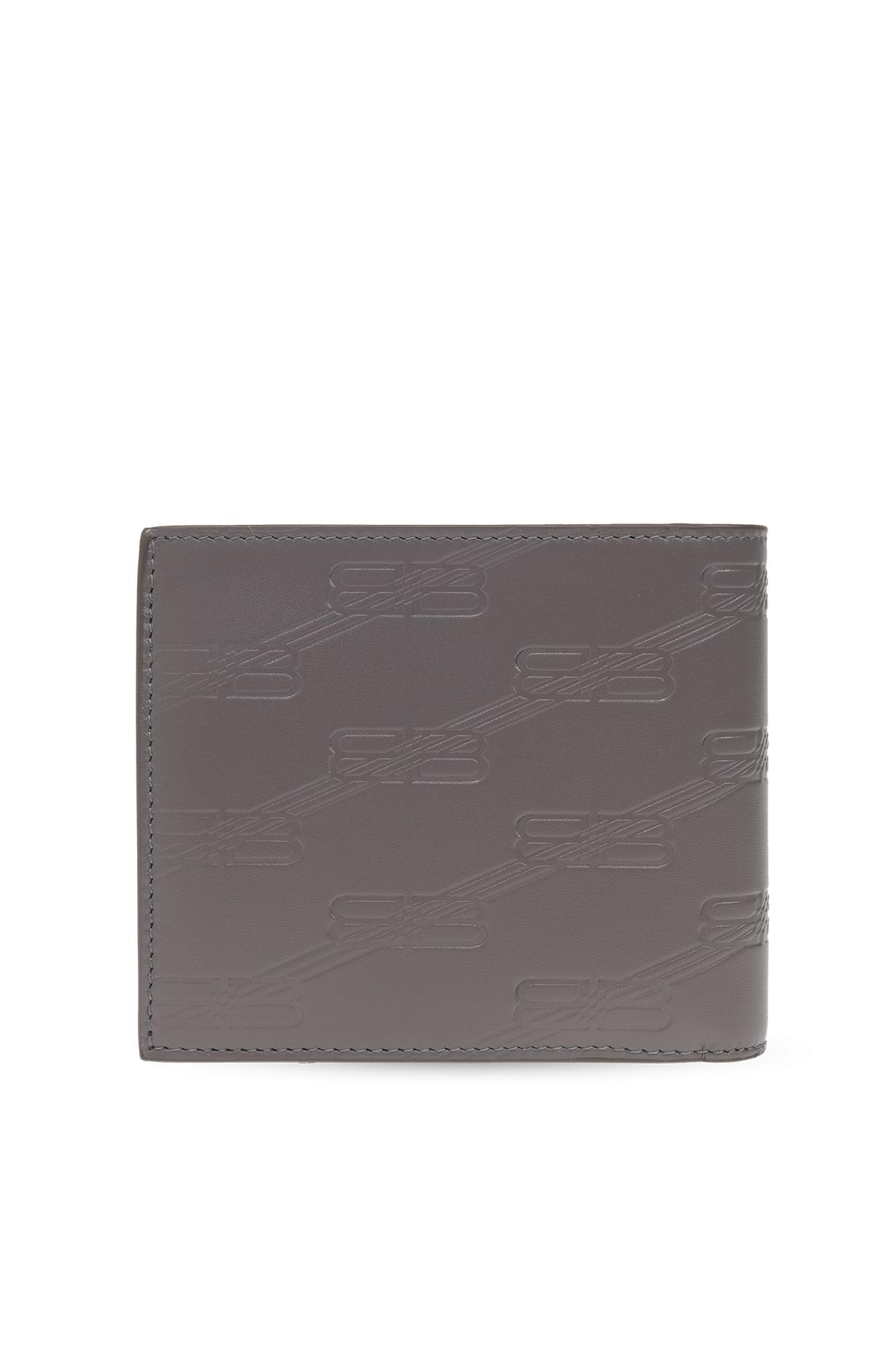 Louis Vuitton Dark Brown Leather Monogram Embossed Bifold Wallet Louis  Vuitton