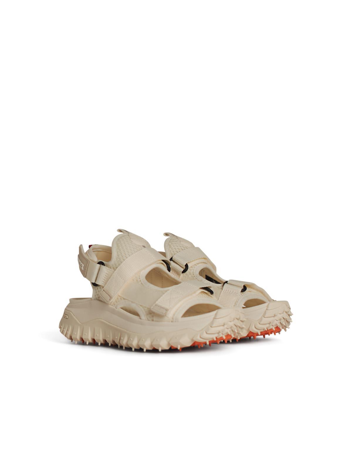 サンダル・ミュール Moncler Trailgrip' Ivory Mesh Sandals Moncler 'trailgrip' Ivory Mesh Sandals | italist