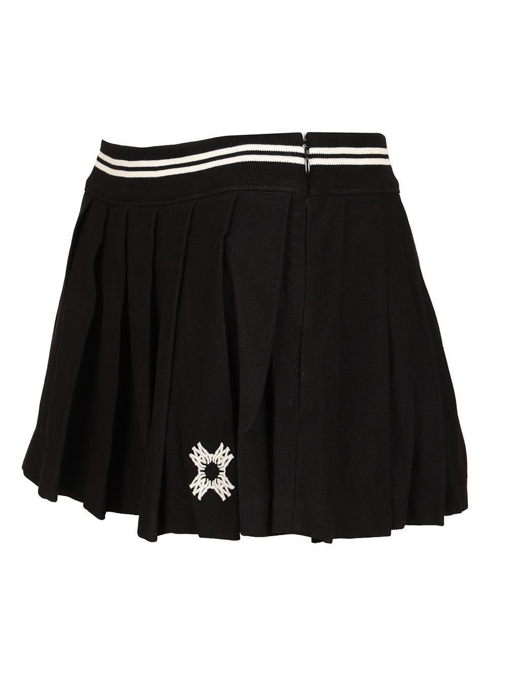【AMIRI】 MA QUAD PLEATED MINI SKIRT Amiri Pleated Mini Skirt in Black | Lyst