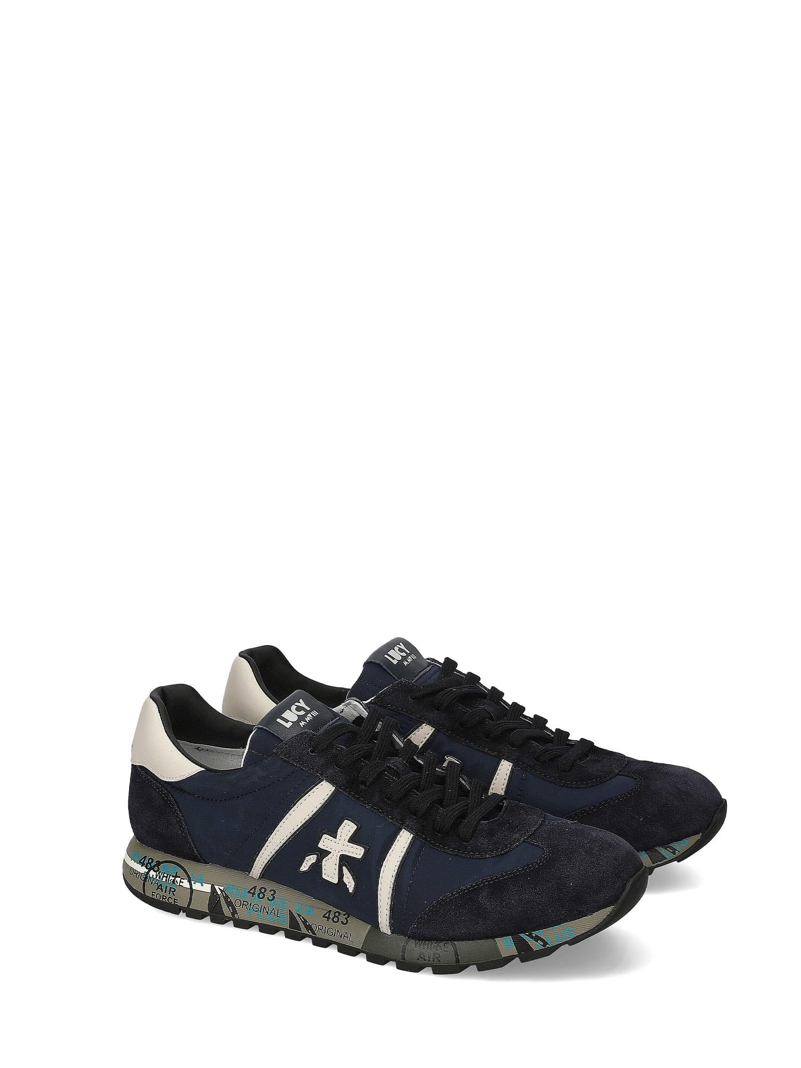 White Premiata Sneaker Lucy 6883 in Blue for Men Lyst UK
