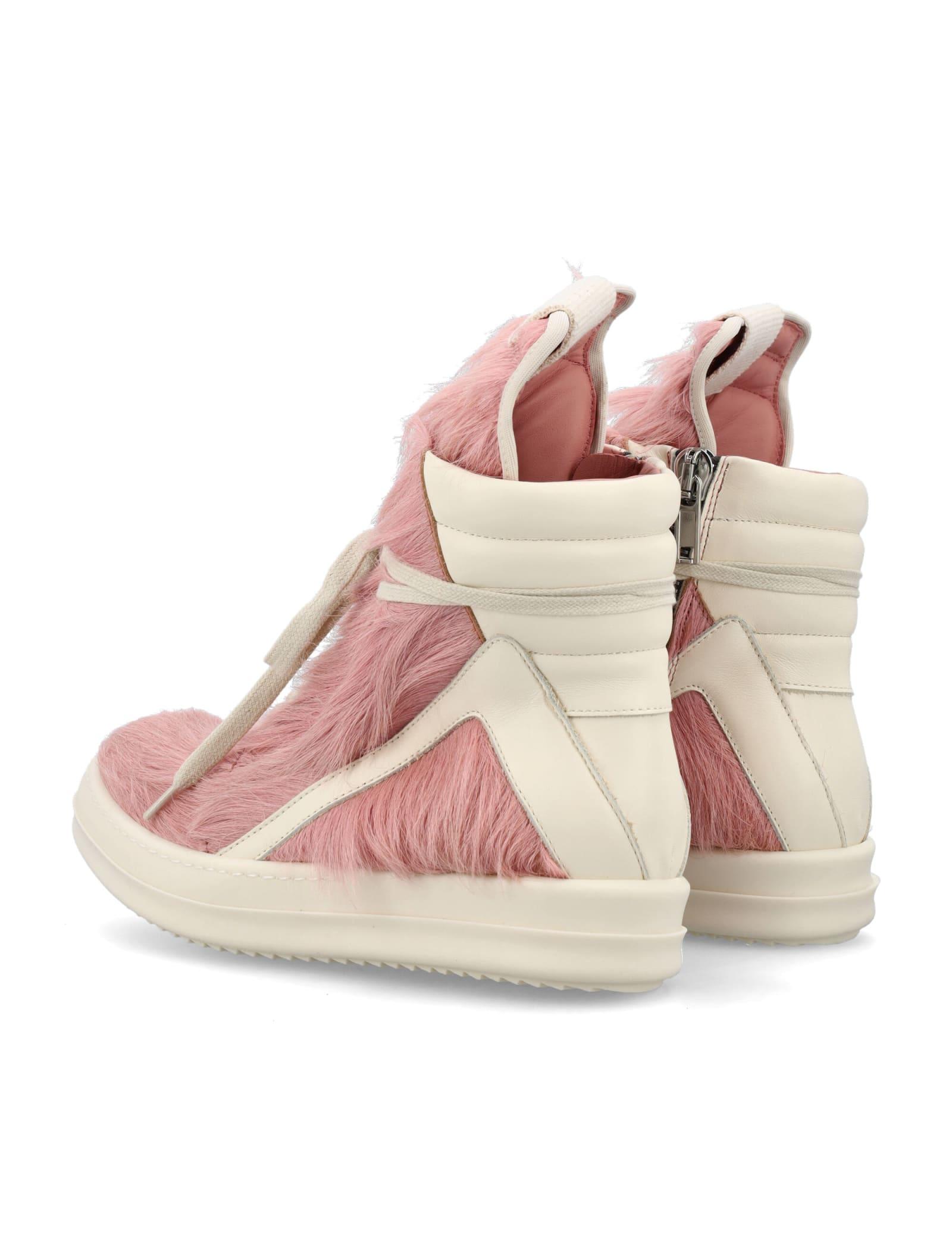 Rick Owens Hair Pony Geobasket in Pink | Lyst