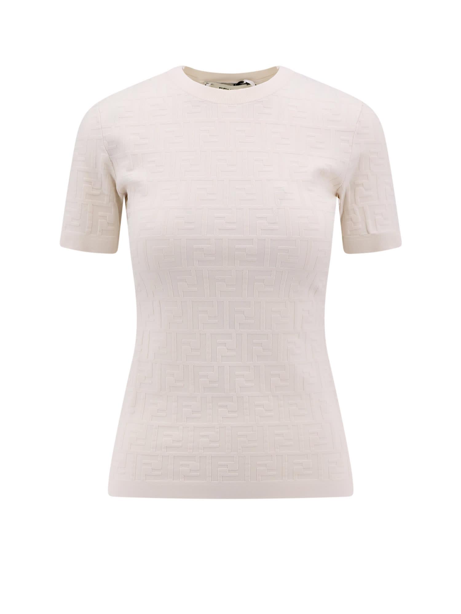 Fendi short cheap sleeve sweater