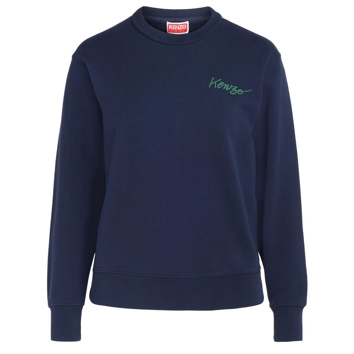 Navy discount kenzo sweatshirt