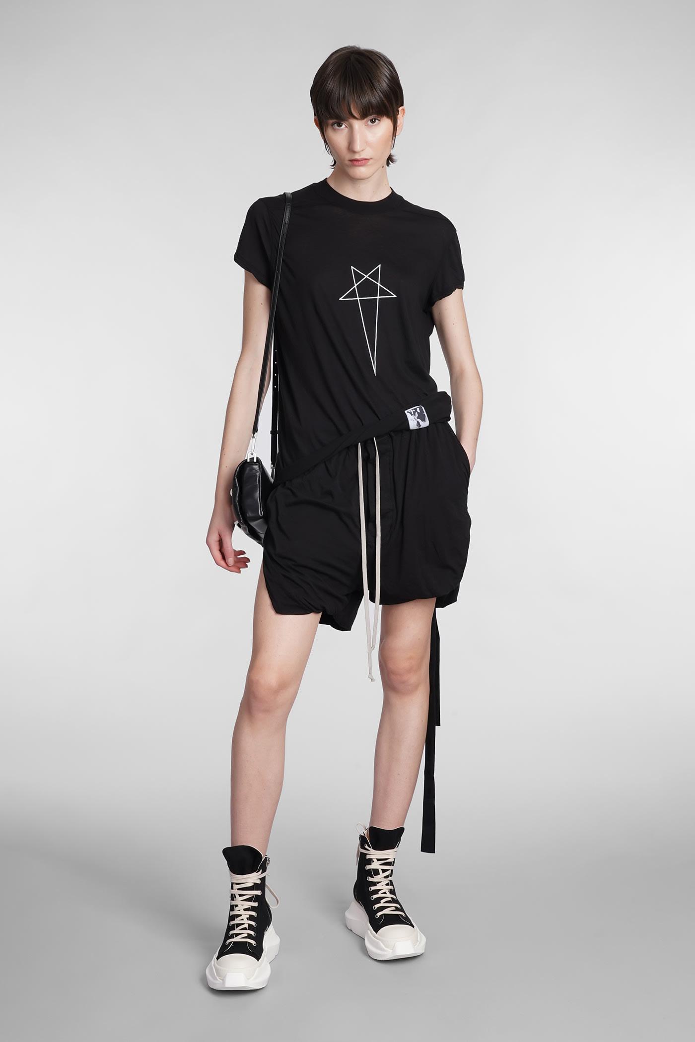 Rick Owens DRKSHDW Phleg Doubled Boxers Shorts In Black