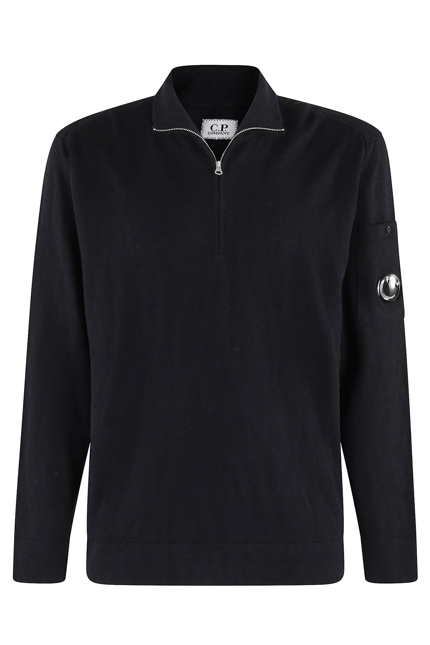 オススメ】C.P. CAMPANY harfzip knit top