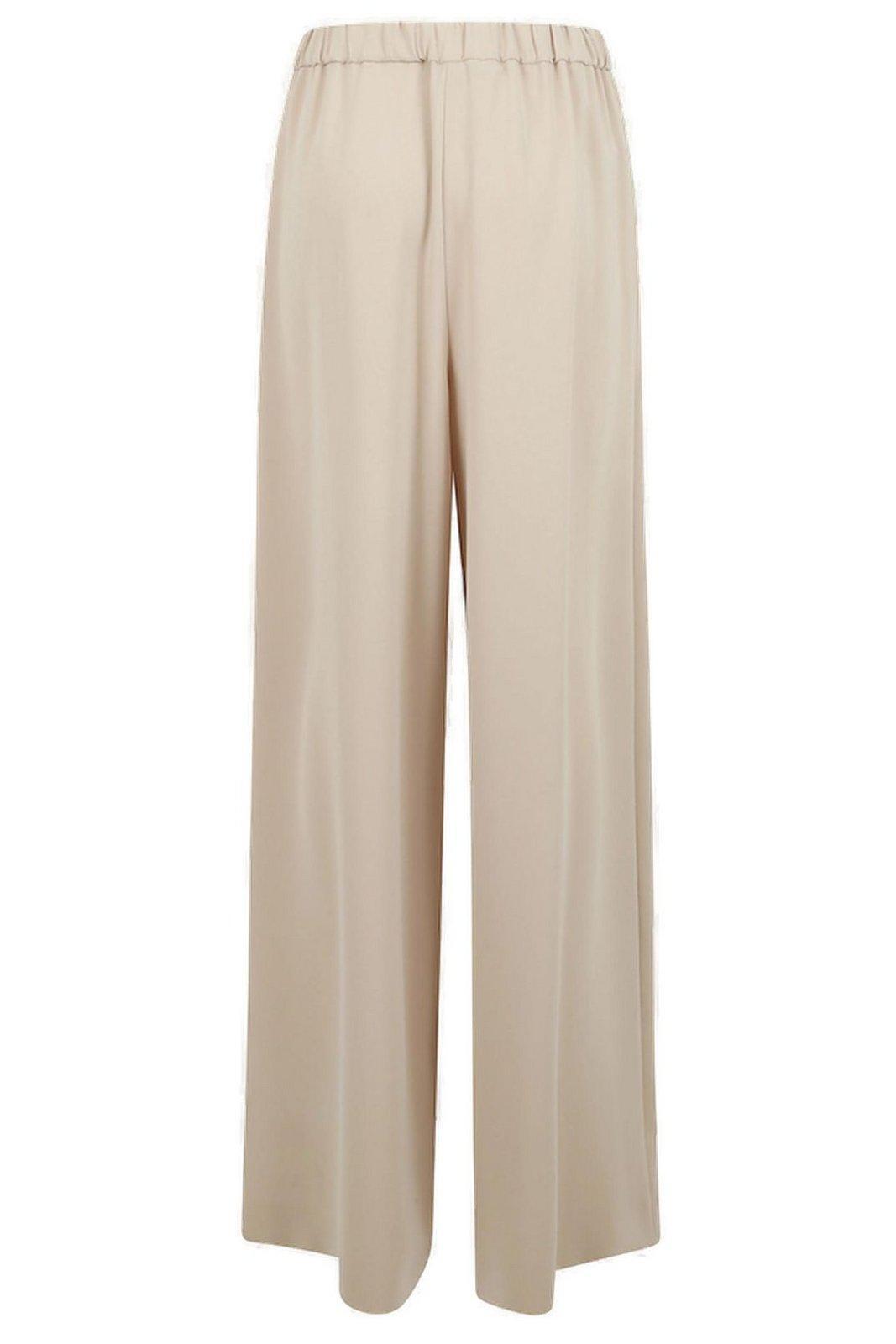 【送料&関税込】Max Mara Ernesta High Waist Wide Leg Pants Max Mara Ernesta High Waist Wide Leg Pants in White | Lyst