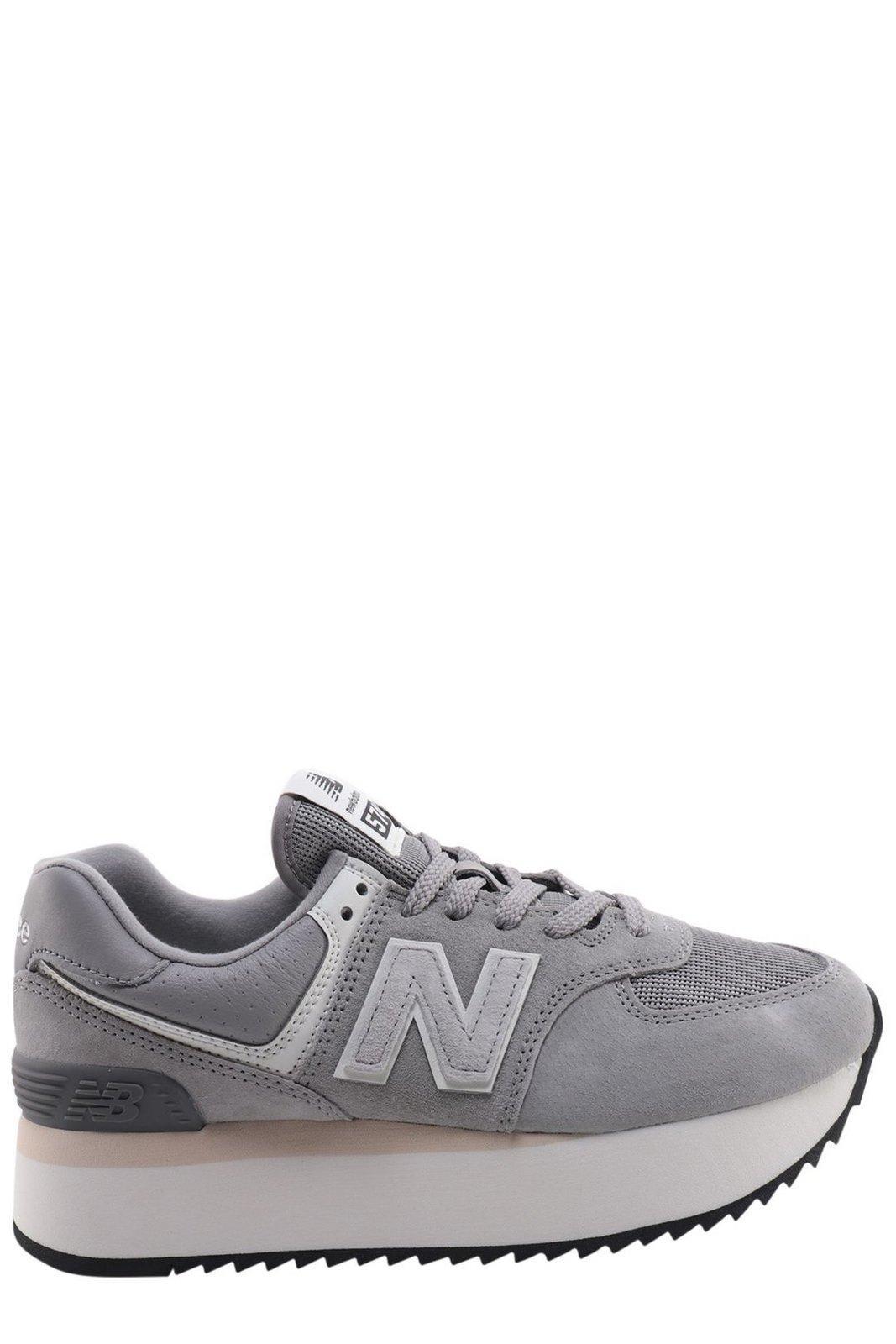 New Balance 574 Stacked in Gray | Lyst