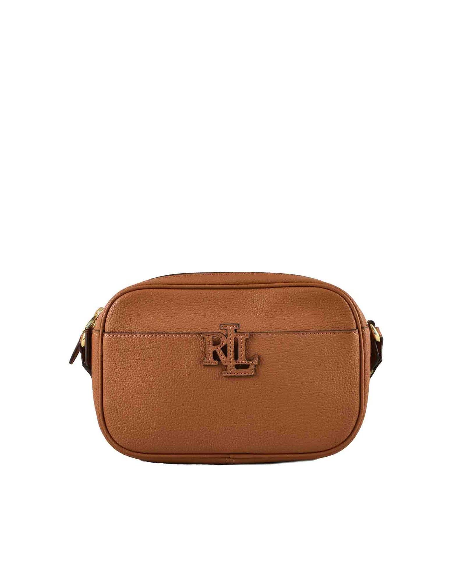 Ralph Lauren Leather Handbag in Brown Lyst